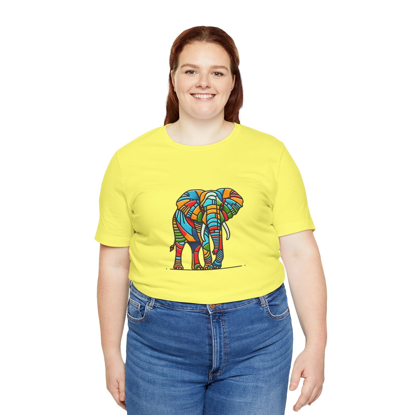 African Elephant Serenitude - Snazzle Tee