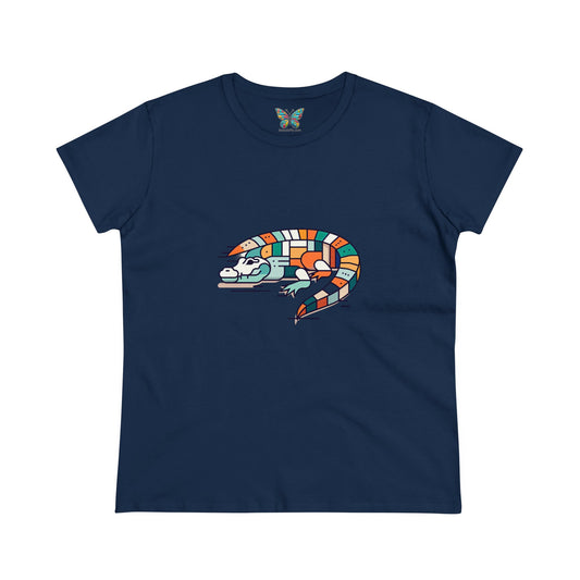 Saltwater Crocodile Blissyectic - Women - Snazzle Tee