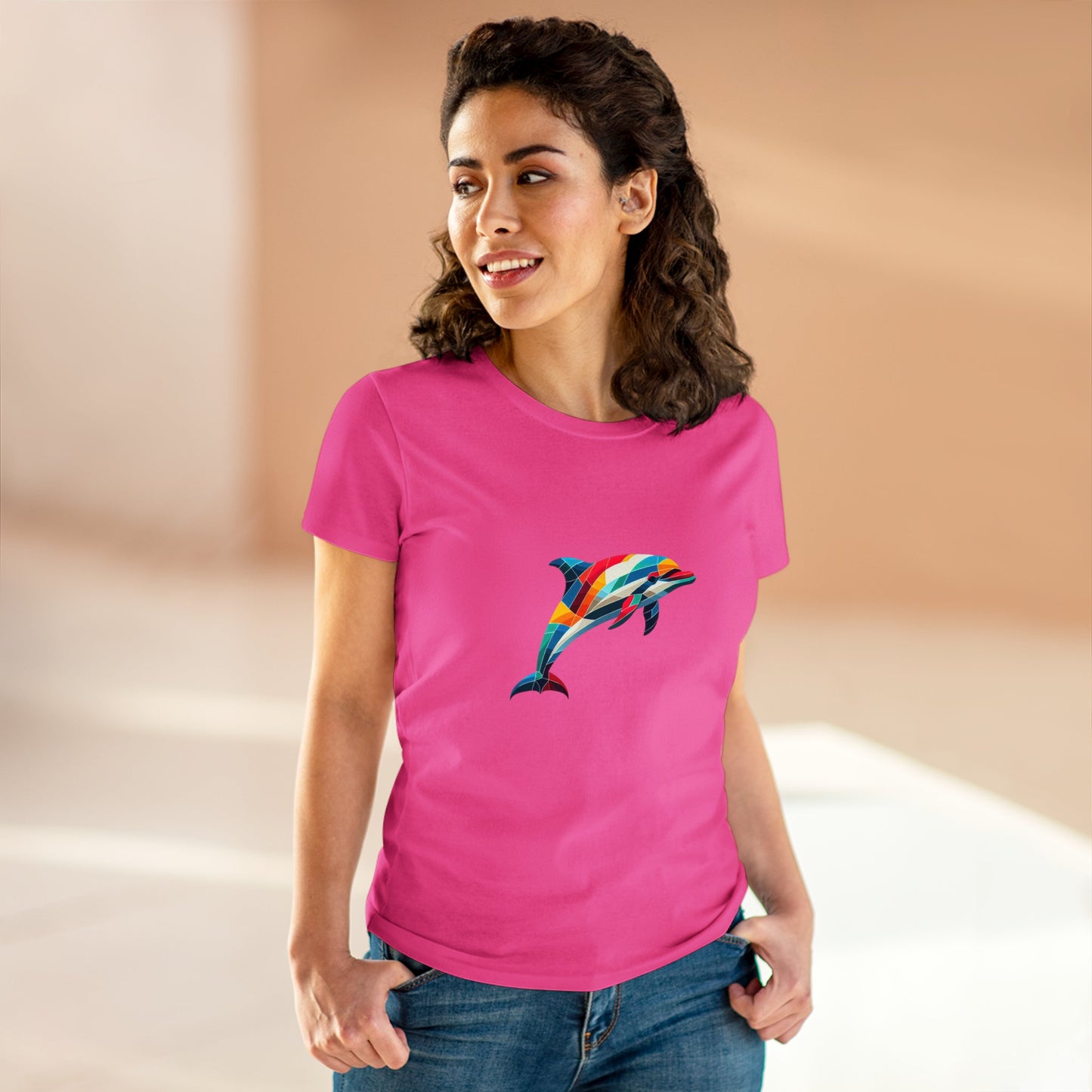 Baiji Dolphin Floressense - Women - Snazzle Tee