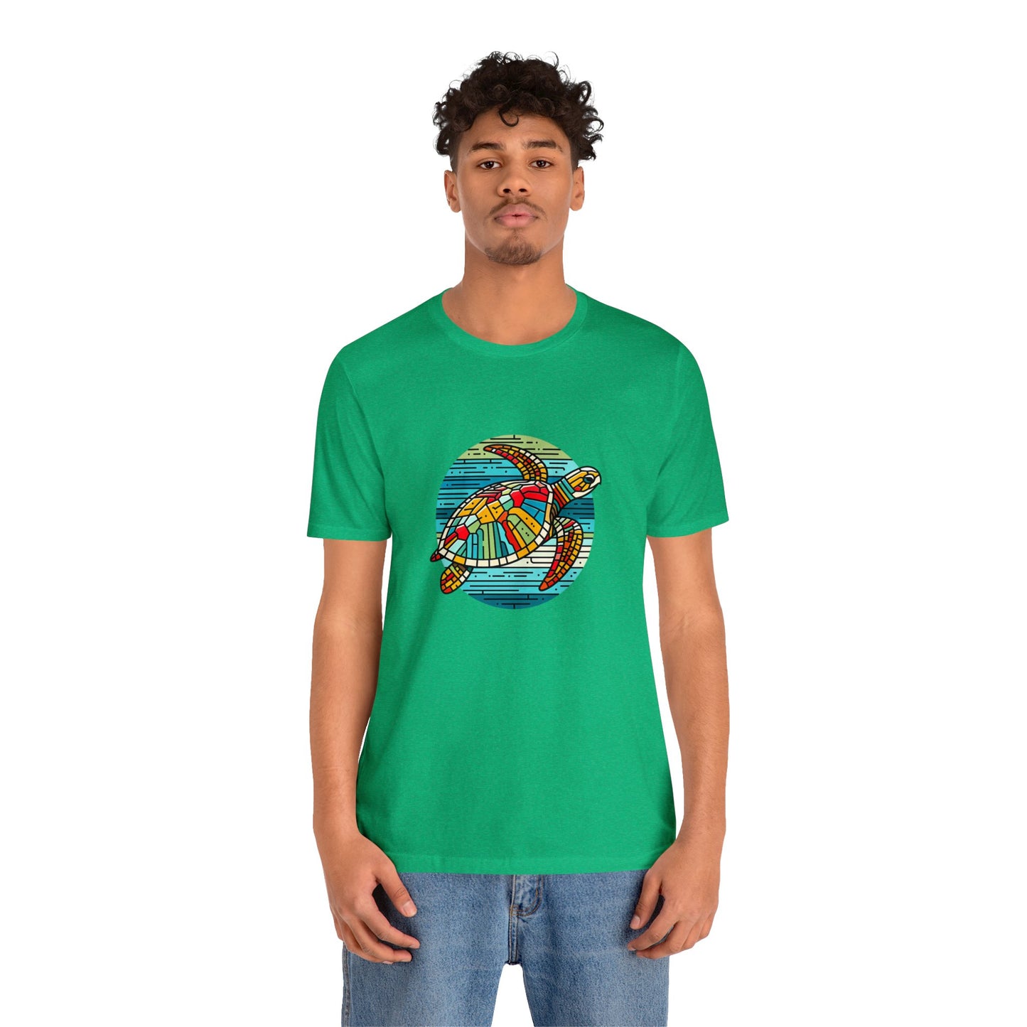 Loggerhead Sea Turtle Kaleidofeel - Snazzle Tee