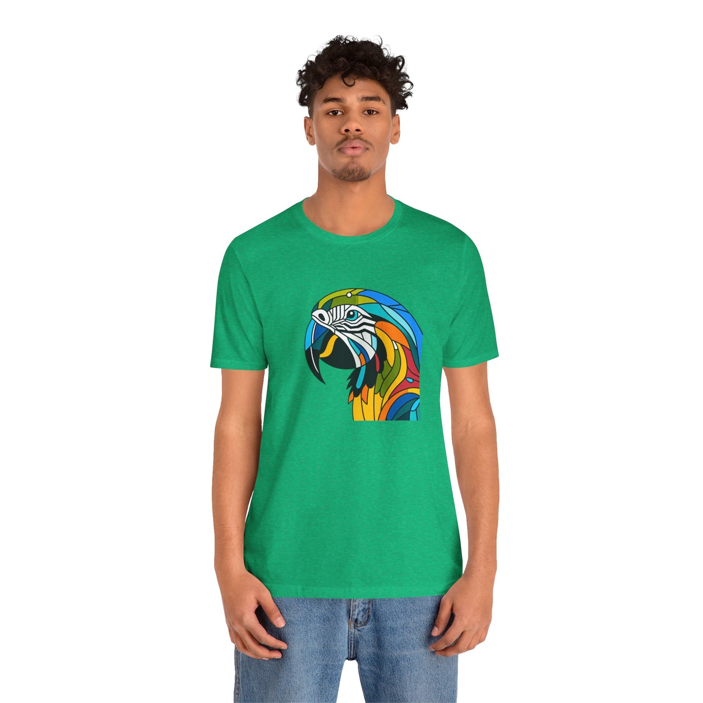 Macaw Parrot Kaleidoshimmer - Snazzle Tee