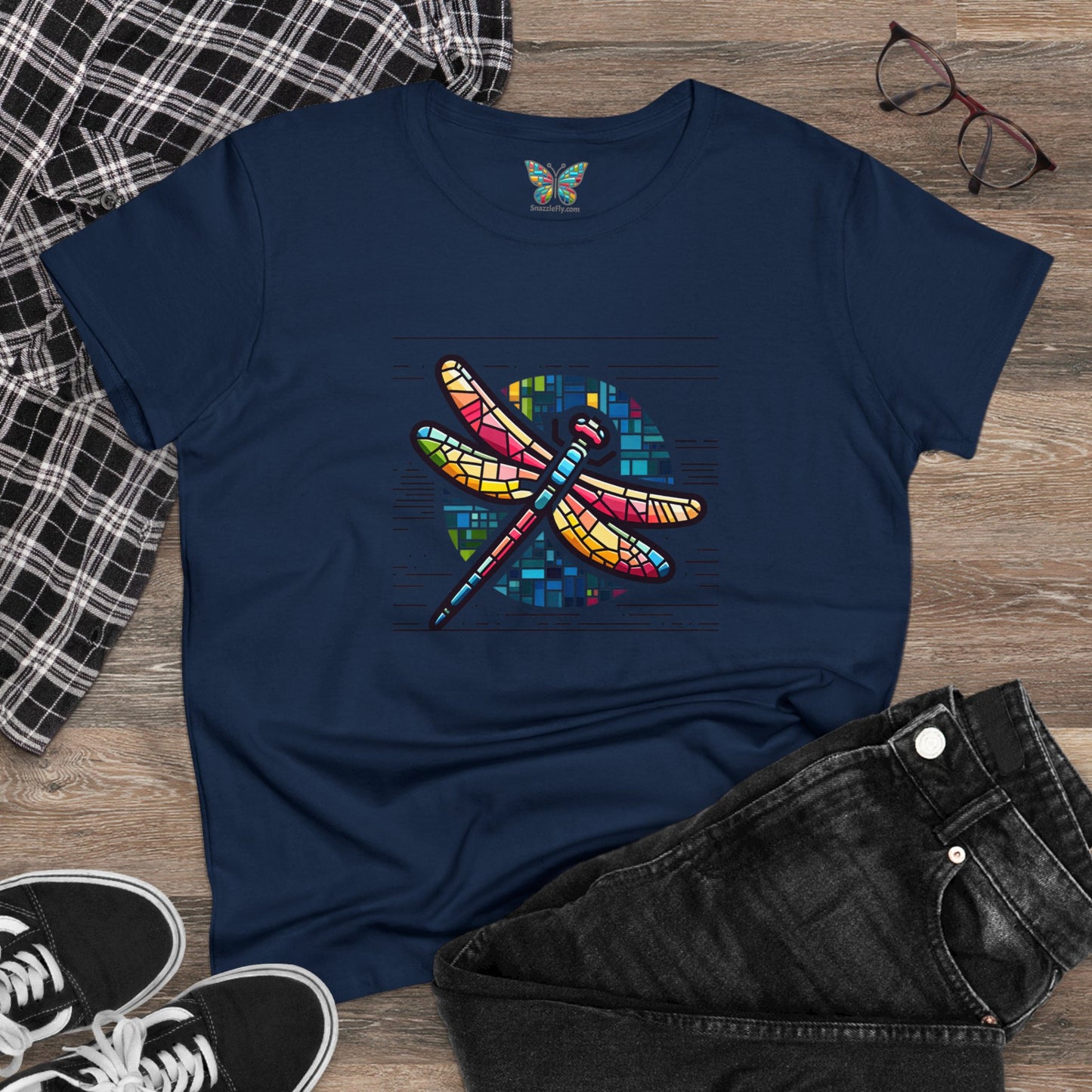 Dragonfly Dazzloresque - Women - Snazzle Tee