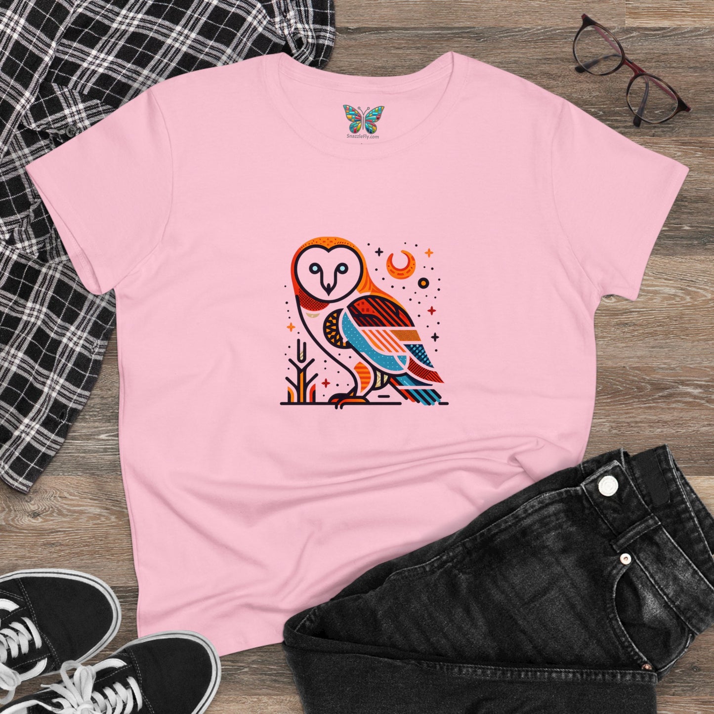 Barn Owl Mysteralure - Women - Snazzle Tee