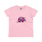 Pink Fairy Armadillo Serenivibes - Women - Snazzle Tee