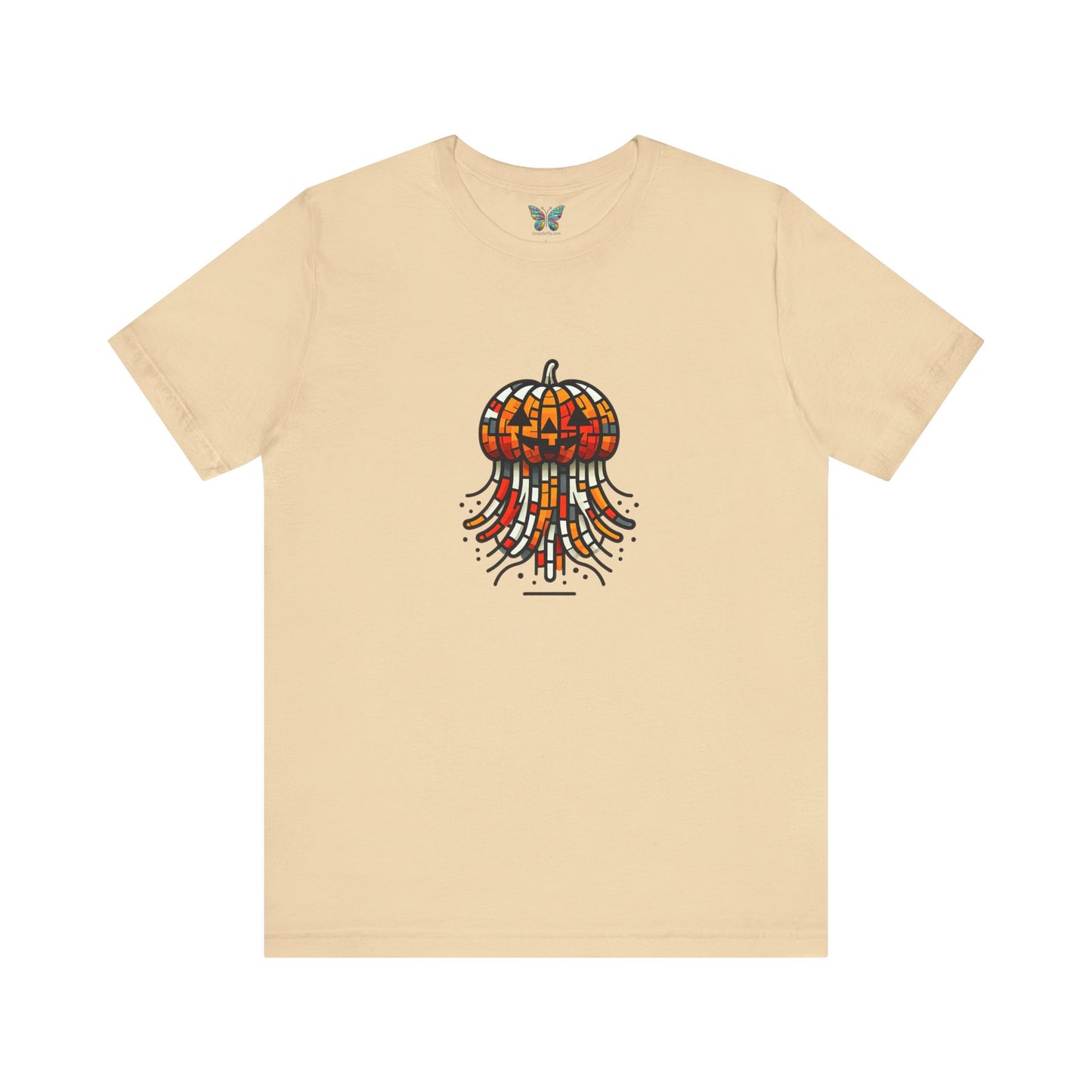 Jack-o'-Lantern Jellyfish Mirthmosphere - Snazzle Tee