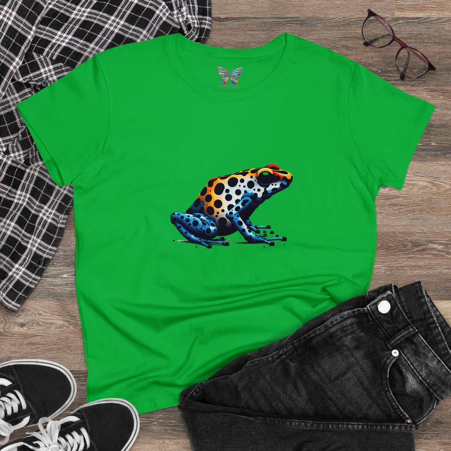 Poison Dart Frog Artisciblend - Women - Snazzle Tee