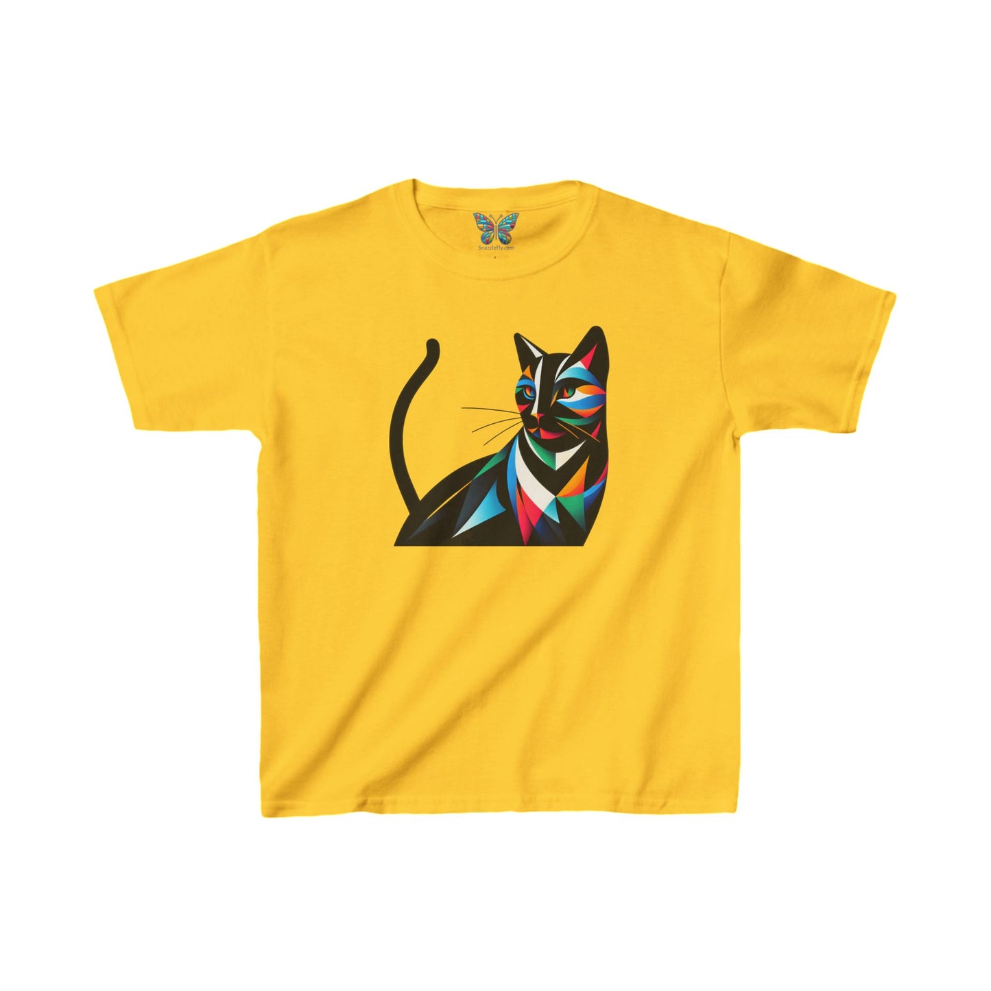 Black Cat Merelune - Youth - Snazzle Tee