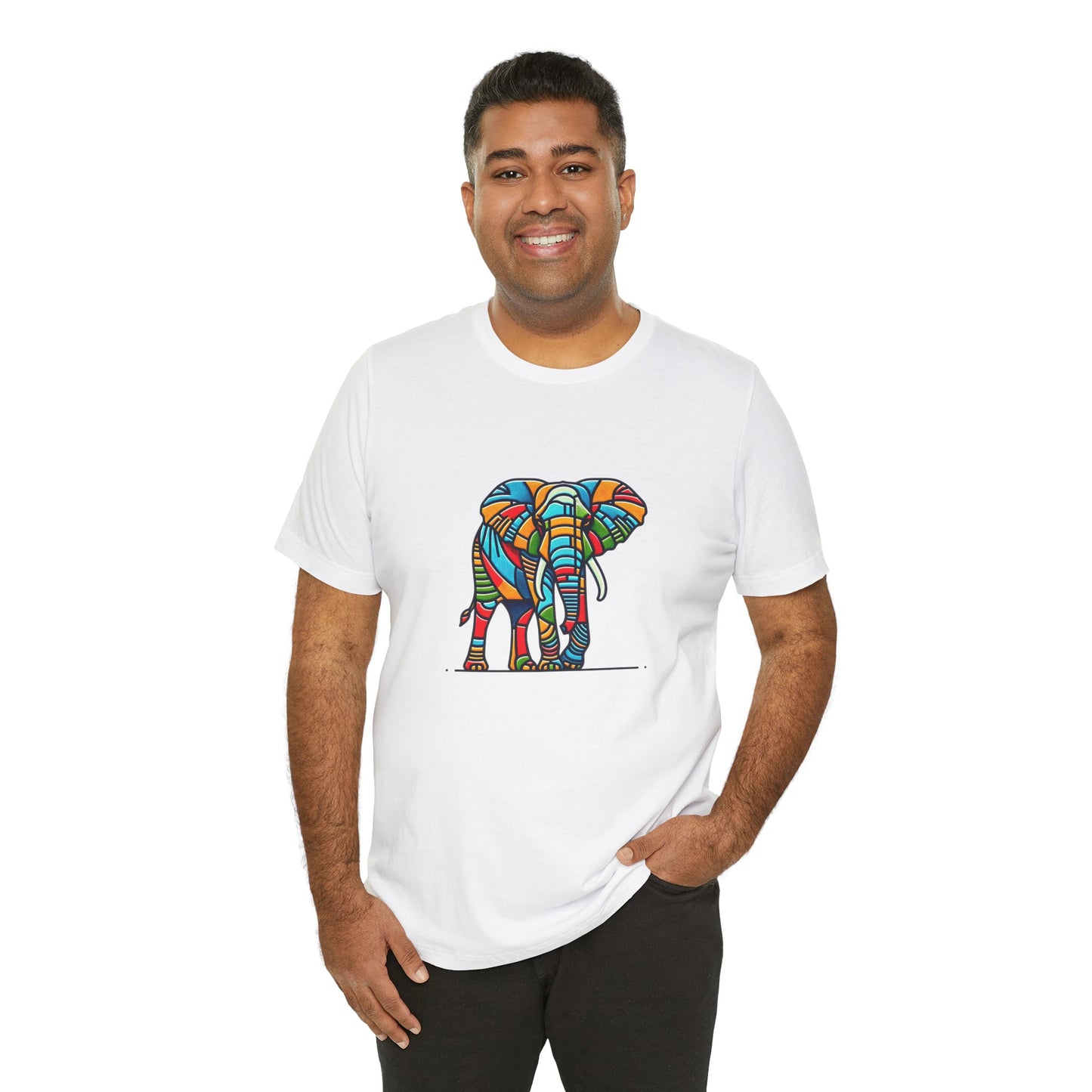 African Elephant Serenitude - Snazzle Tee