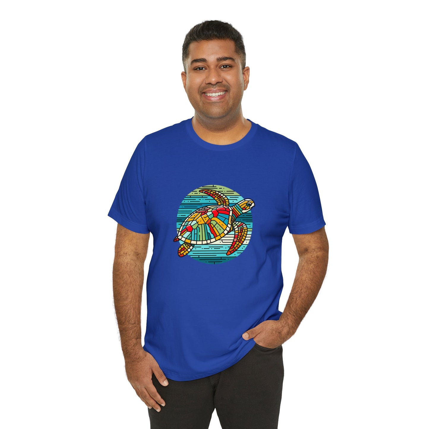 Loggerhead Sea Turtle Kaleidofeel - Snazzle Tee