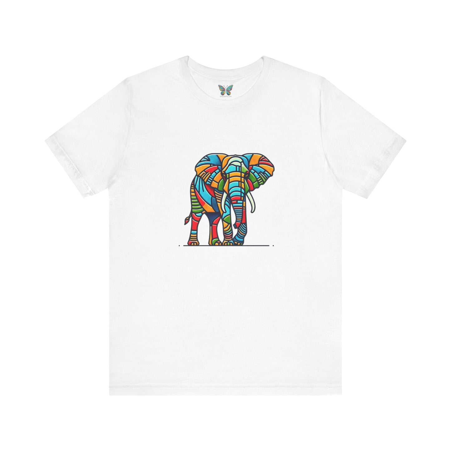 African Elephant Serenitude - Snazzle Tee