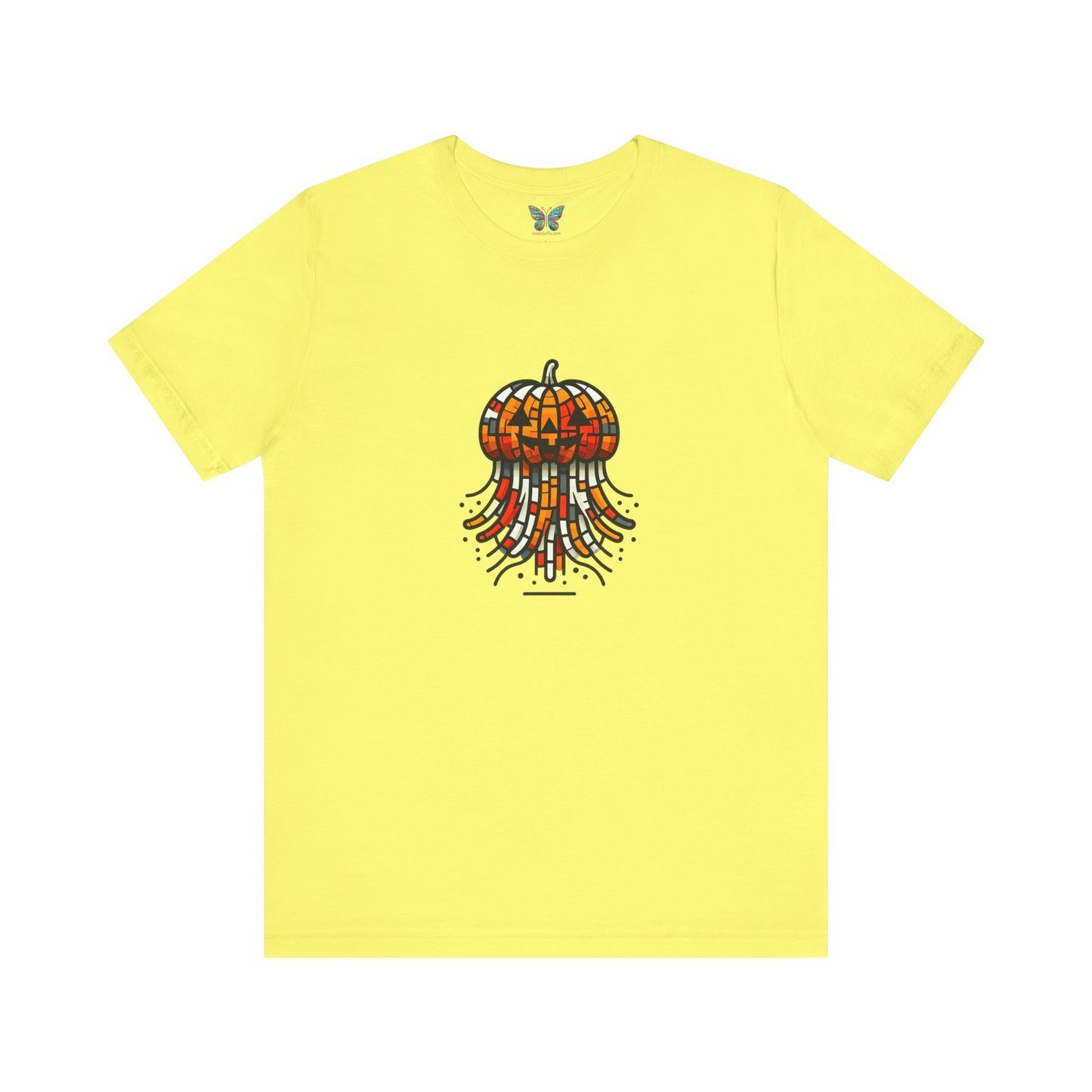 Jack-o'-Lantern Jellyfish Mirthmosphere - Snazzle Tee