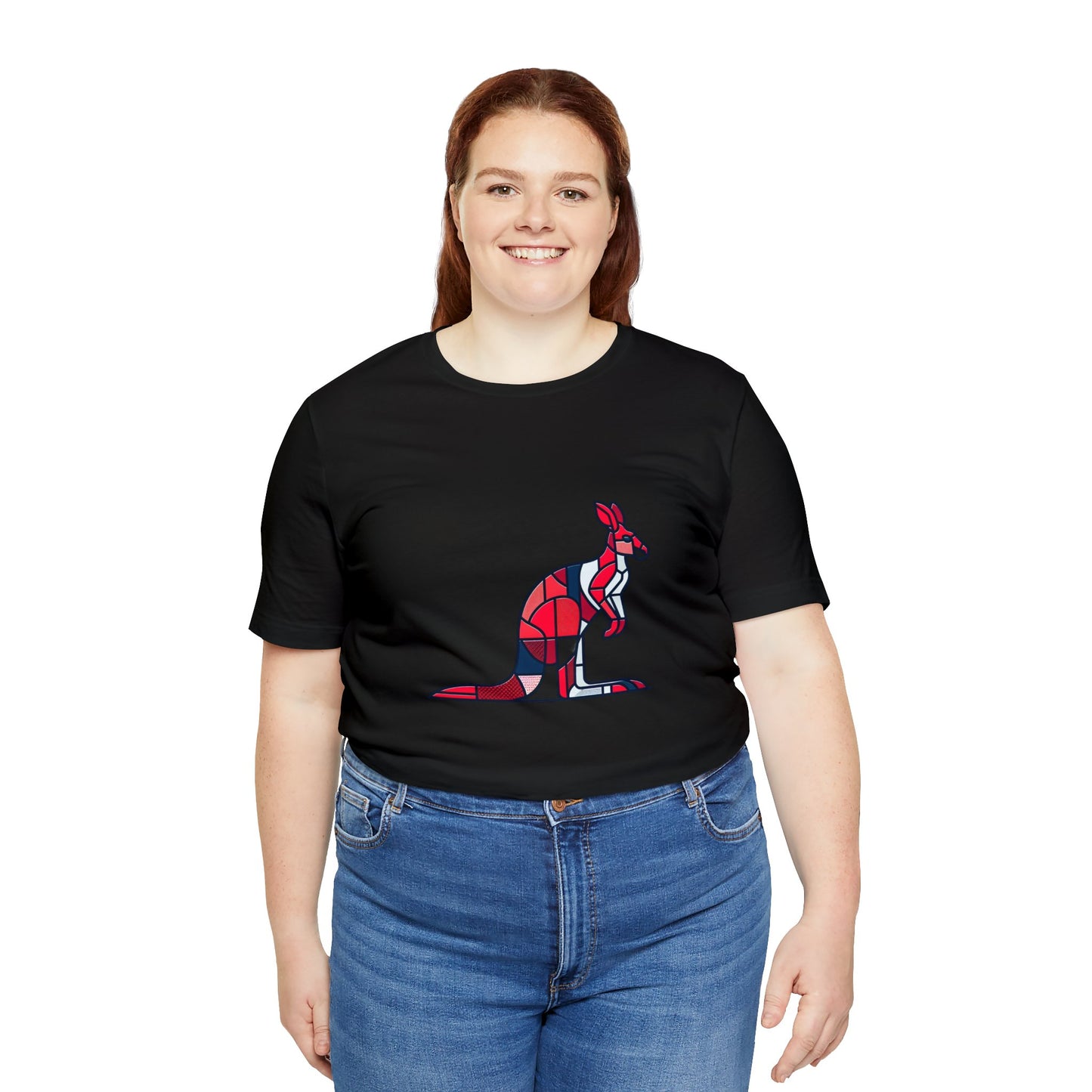 Red Kangaroo Zensweep - Snazzle Tee