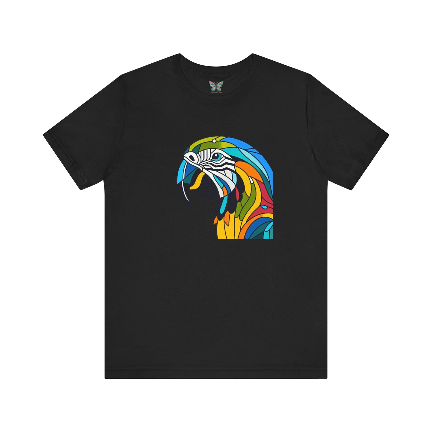 Macaw Parrot Kaleidoshimmer - Snazzle Tee