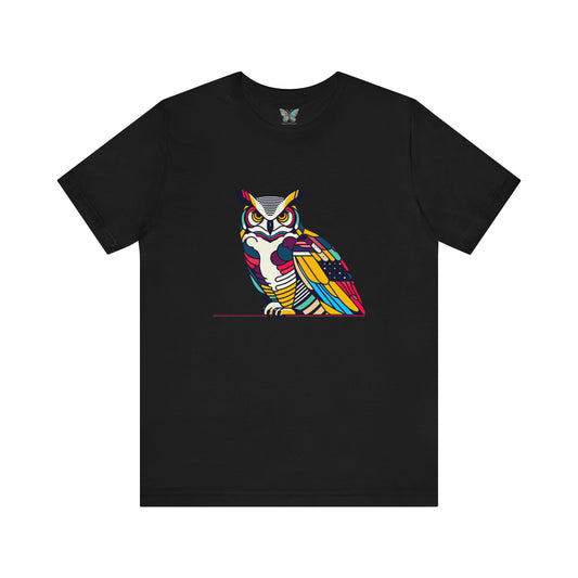 Great Horned Owl Inspyrava - Snazzle Tee