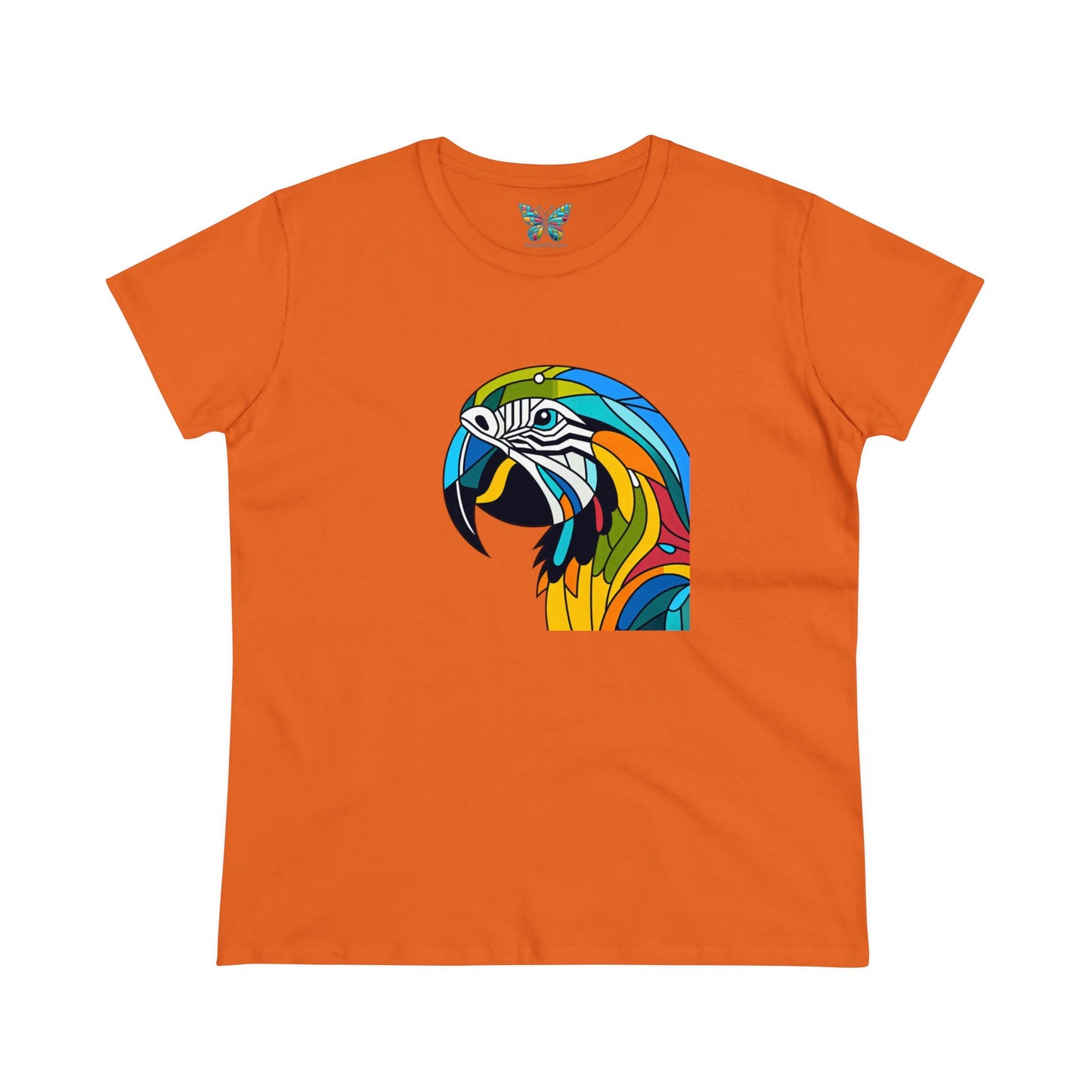 Macaw Parrot Kaleidoshimmer - Women - Snazzle Tee