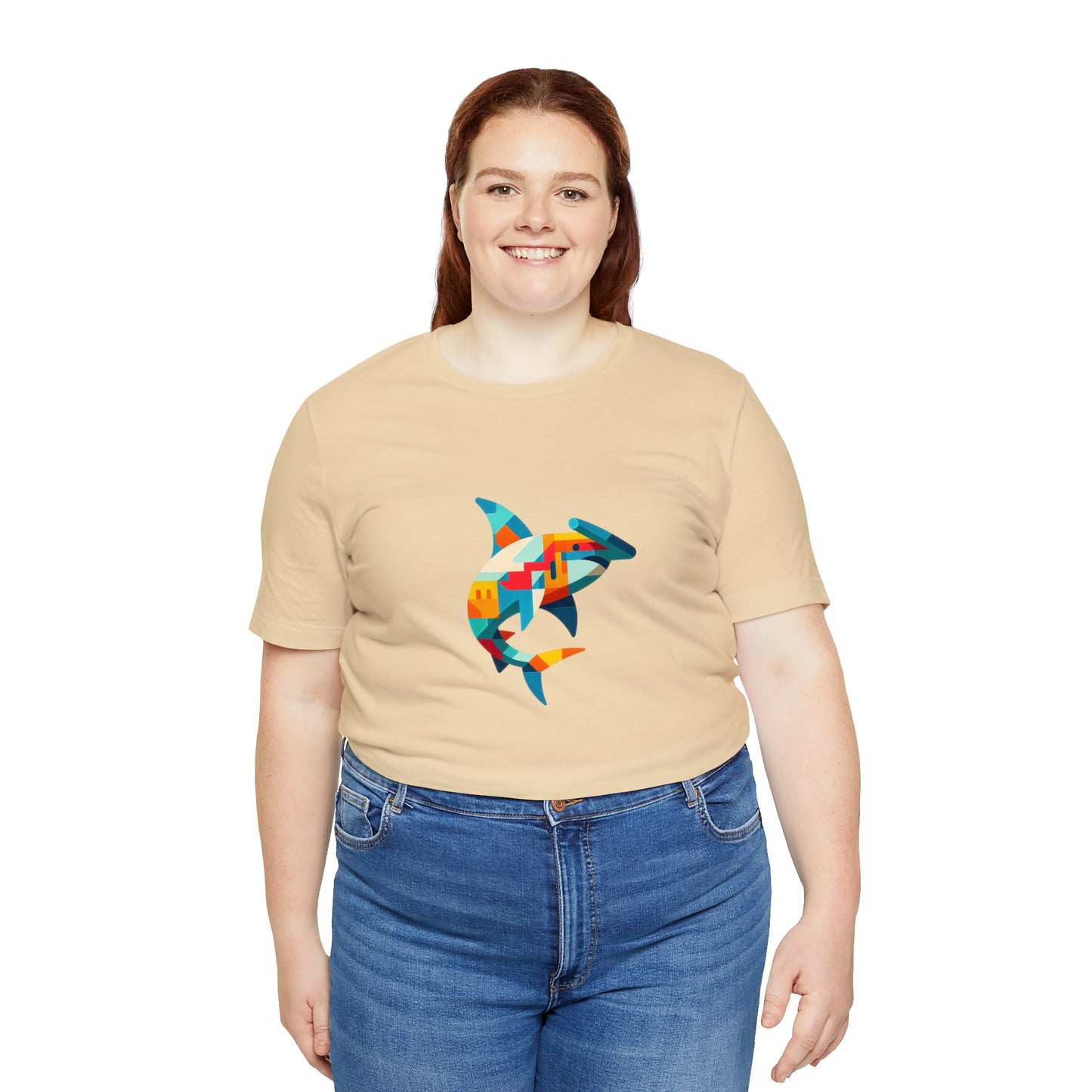 Hammerhead Shark Mosaflow - Snazzle Tee