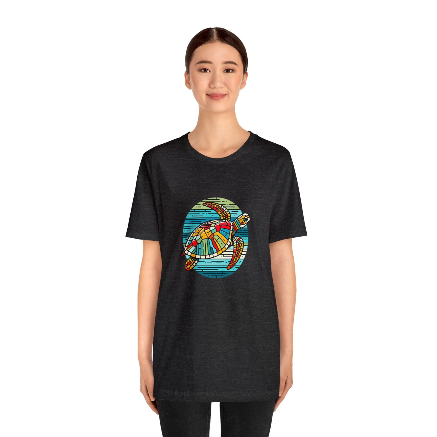 Loggerhead Sea Turtle Kaleidofeel - Snazzle Tee