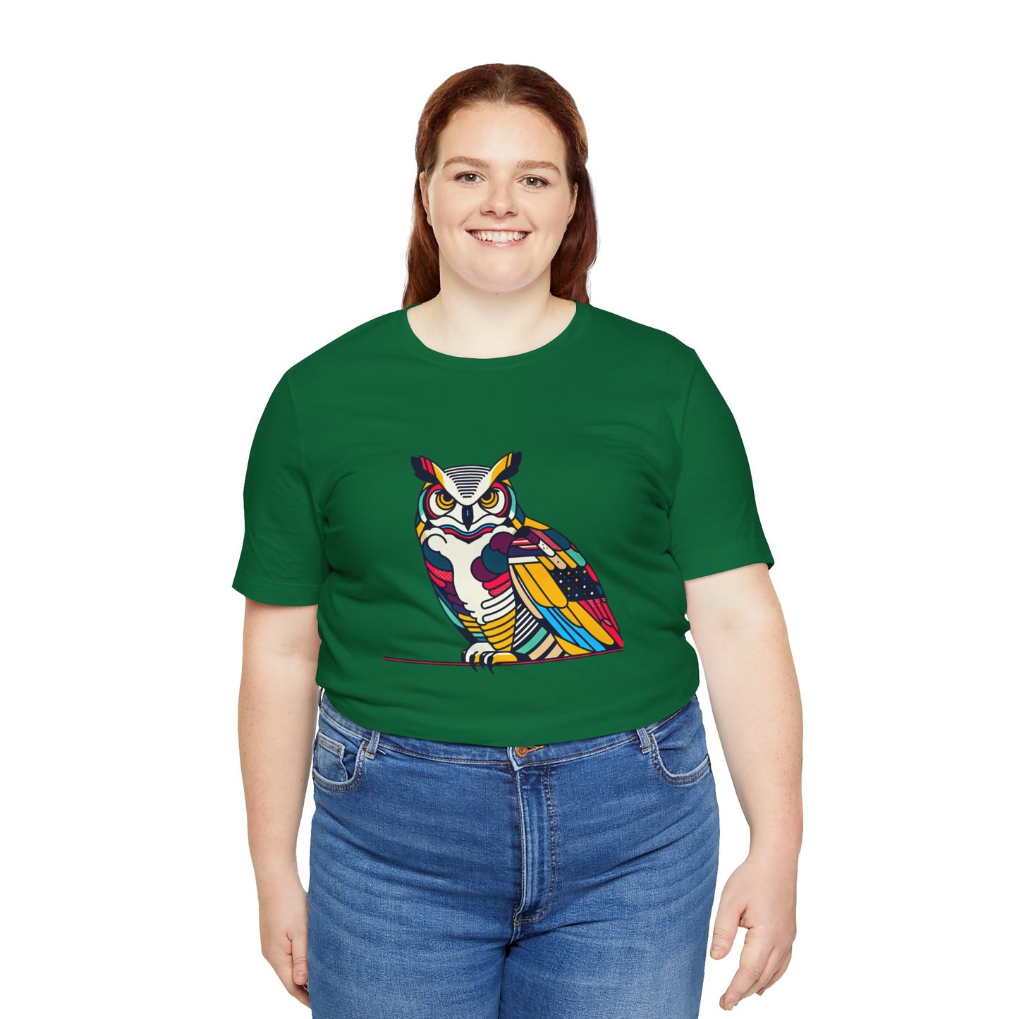 Great Horned Owl Inspyrava - Snazzle Tee