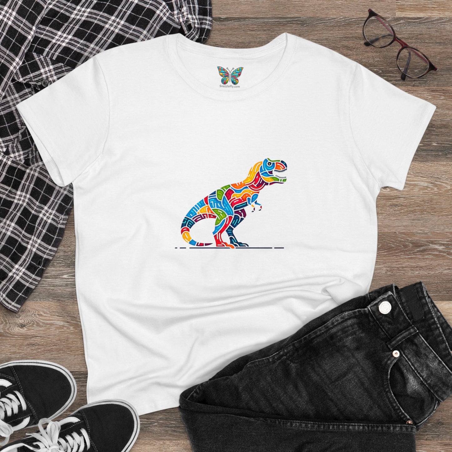 Tyrannosaurus Rex Jovifern - Women - Snazzle Tee