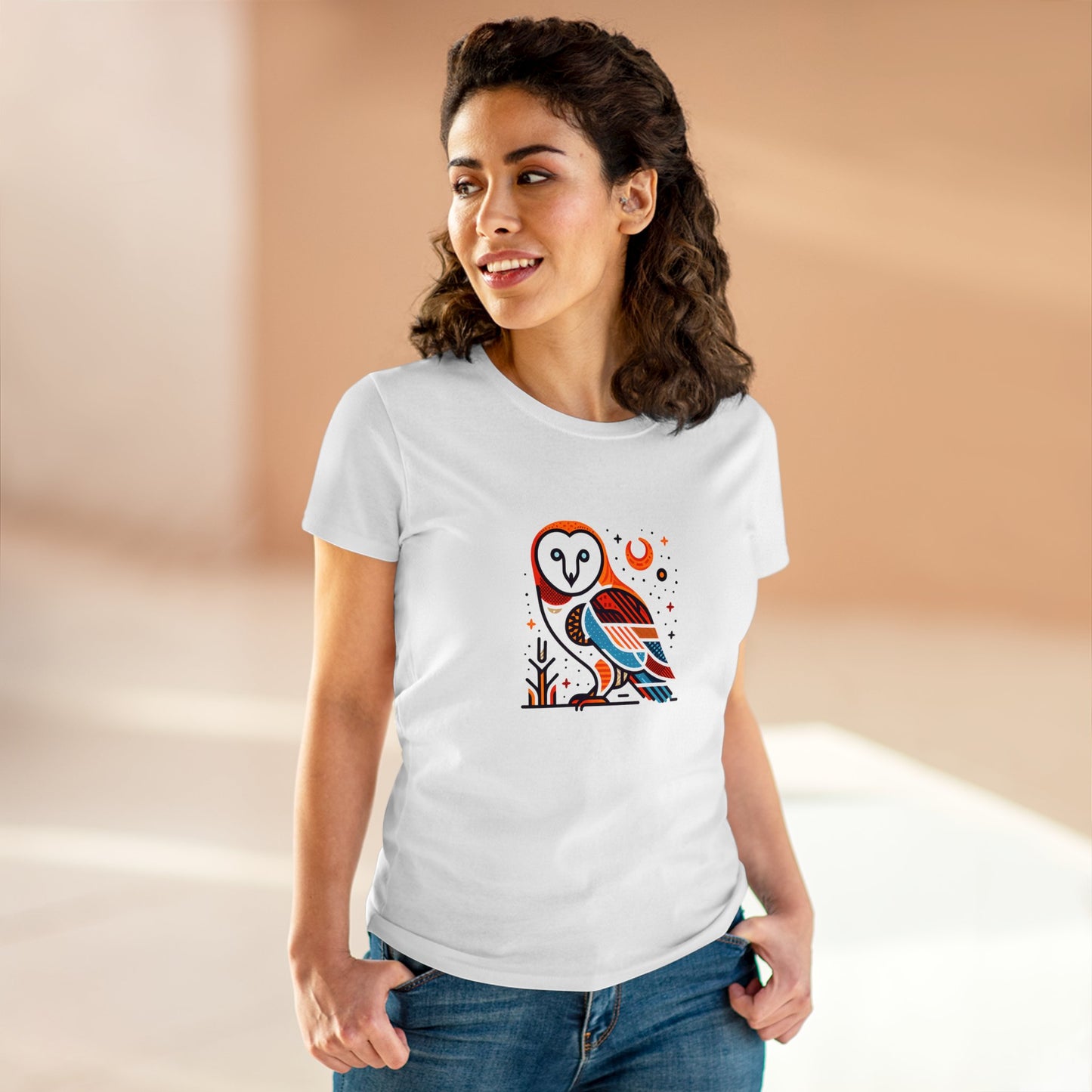 Barn Owl Mysteralure - Women - Snazzle Tee