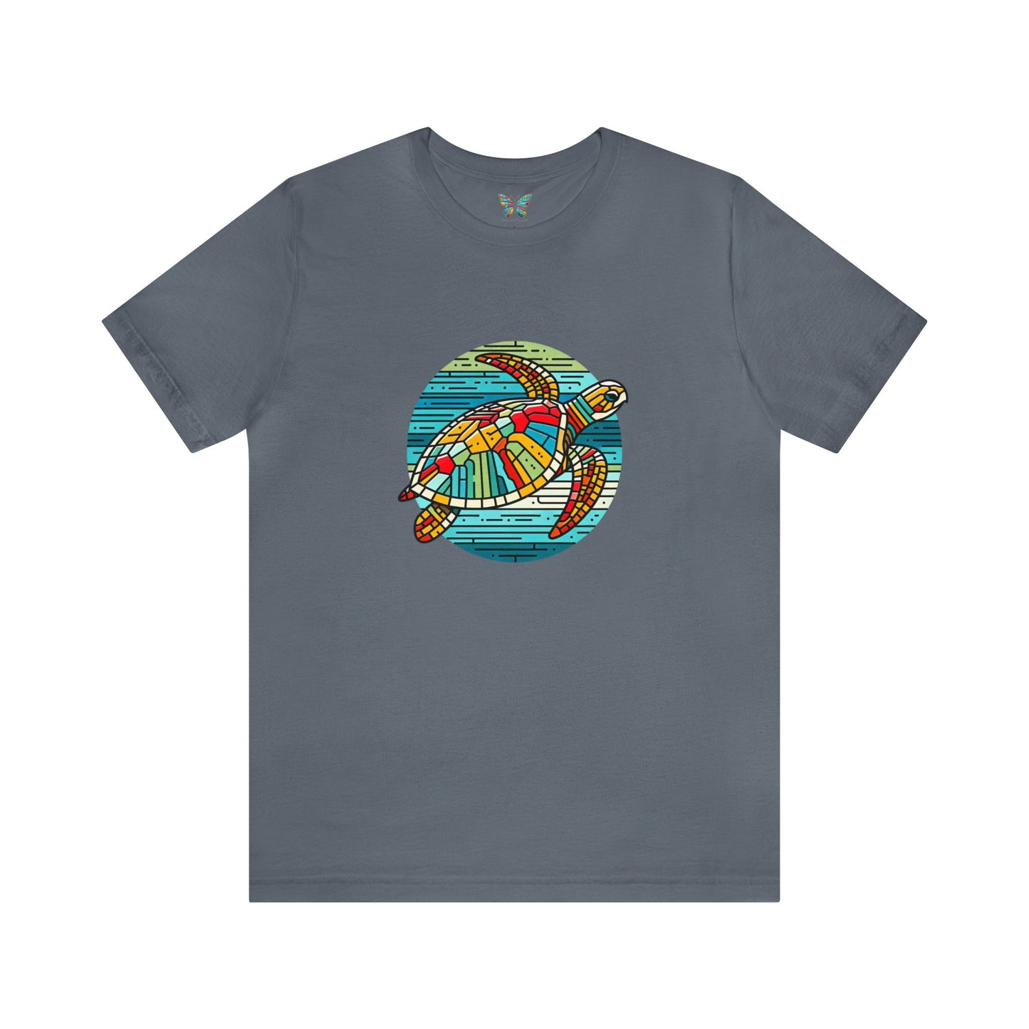 Loggerhead Sea Turtle Kaleidofeel - Snazzle Tee