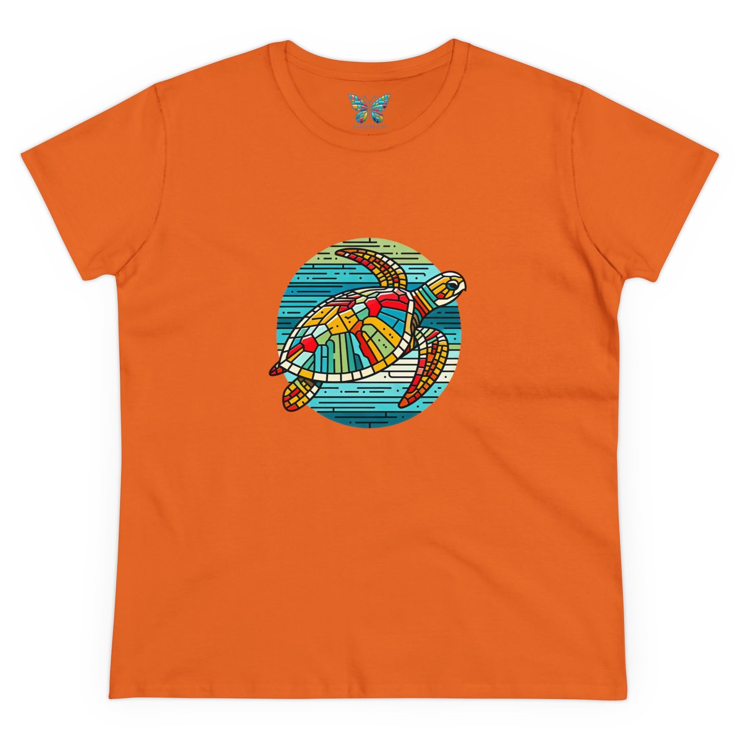 Loggerhead Sea Turtle Kaleidofeel - Women - Snazzle Tee