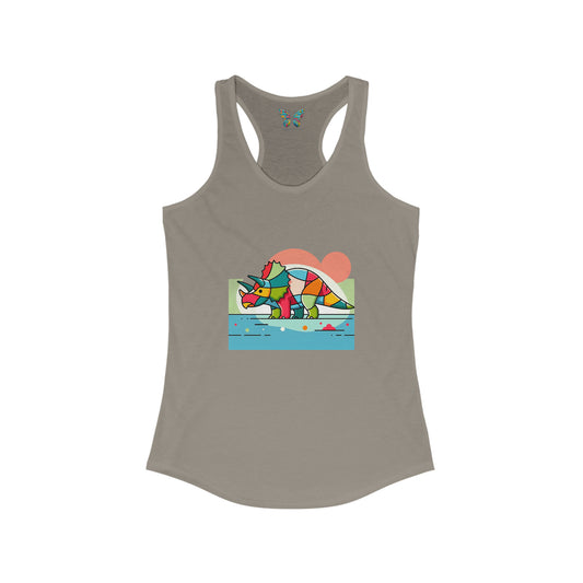 Triceratops Blithoria - Women - Snazzle Tank