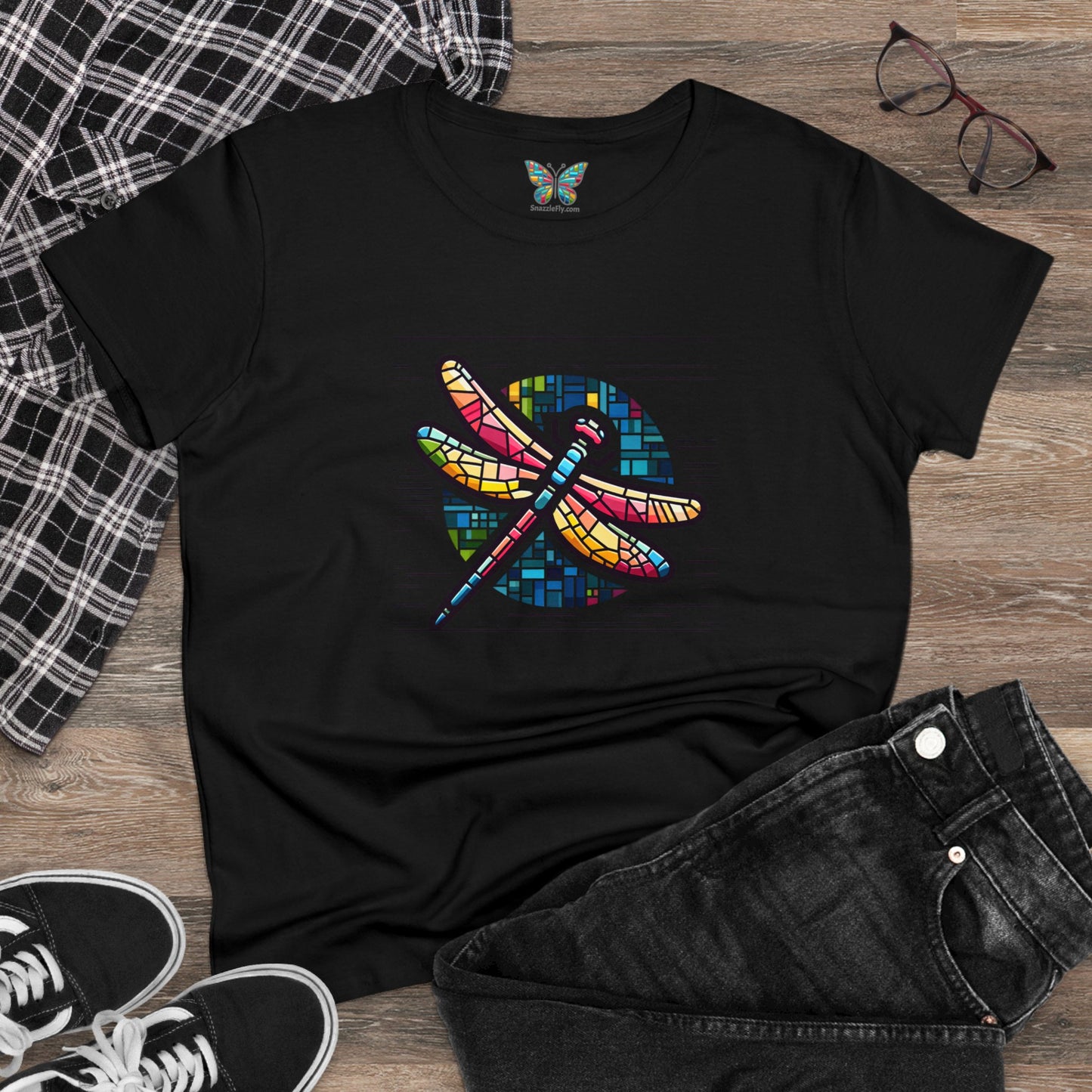 Dragonfly Dazzloresque - Women - Snazzle Tee