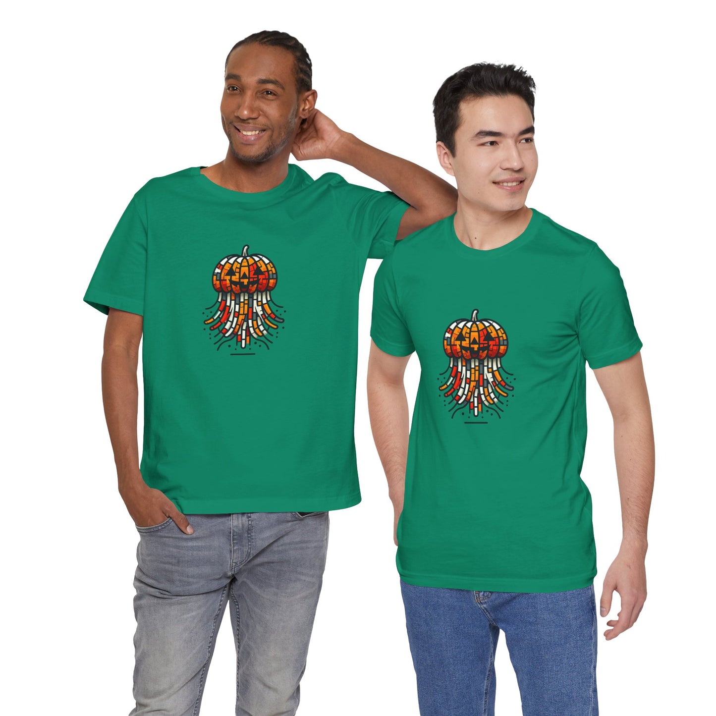 Jack-o'-Lantern Jellyfish Mirthmosphere - Snazzle Tee