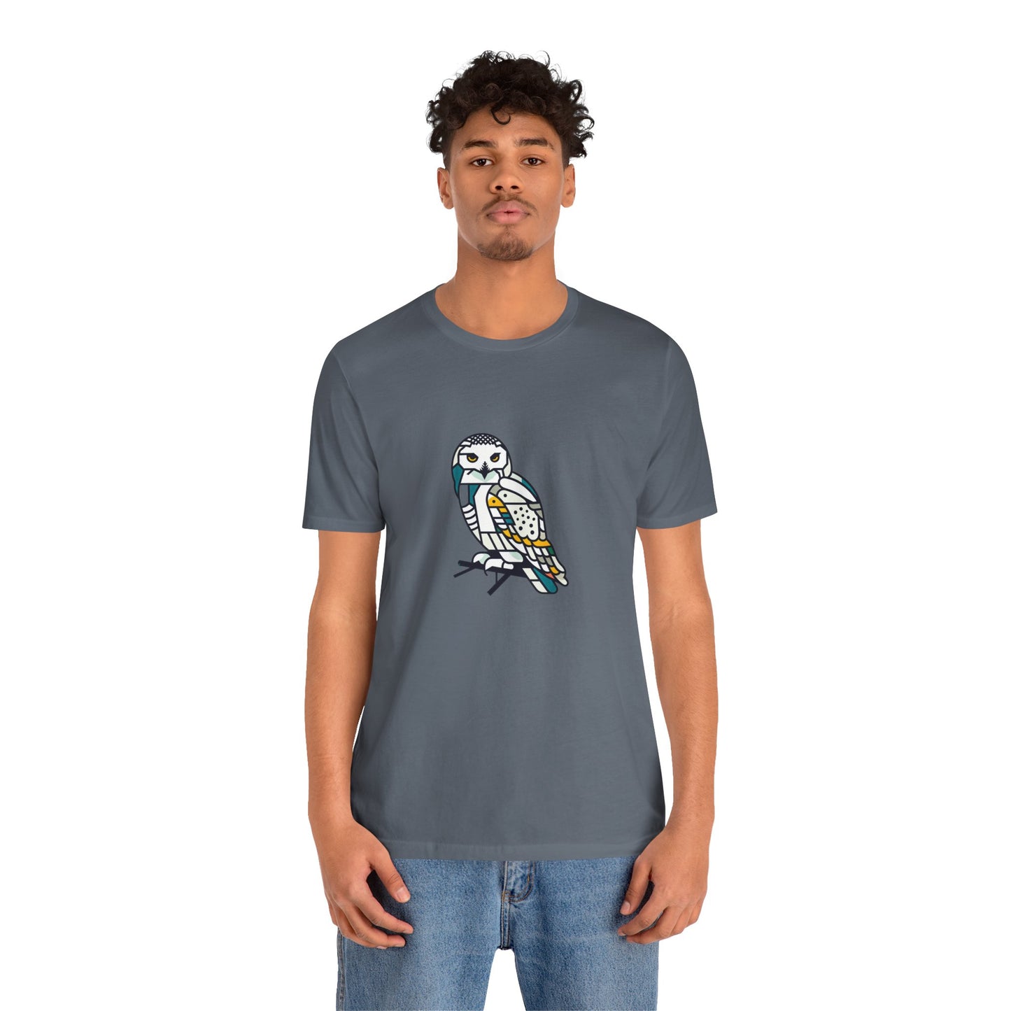 Snowy Owl Expancesthetic - Snazzle Tee