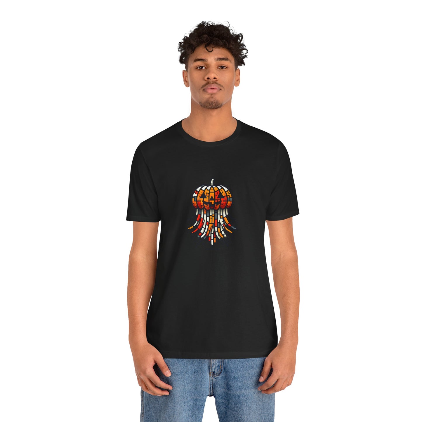 Jack-o'-Lantern Jellyfish Mirthmosphere - Snazzle Tee