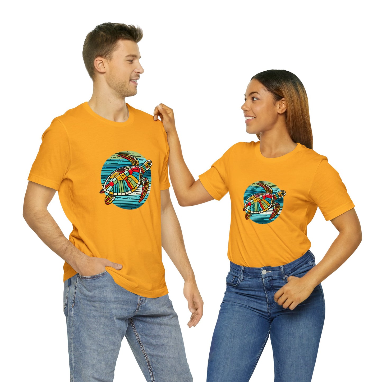 Loggerhead Sea Turtle Kaleidofeel - Snazzle Tee