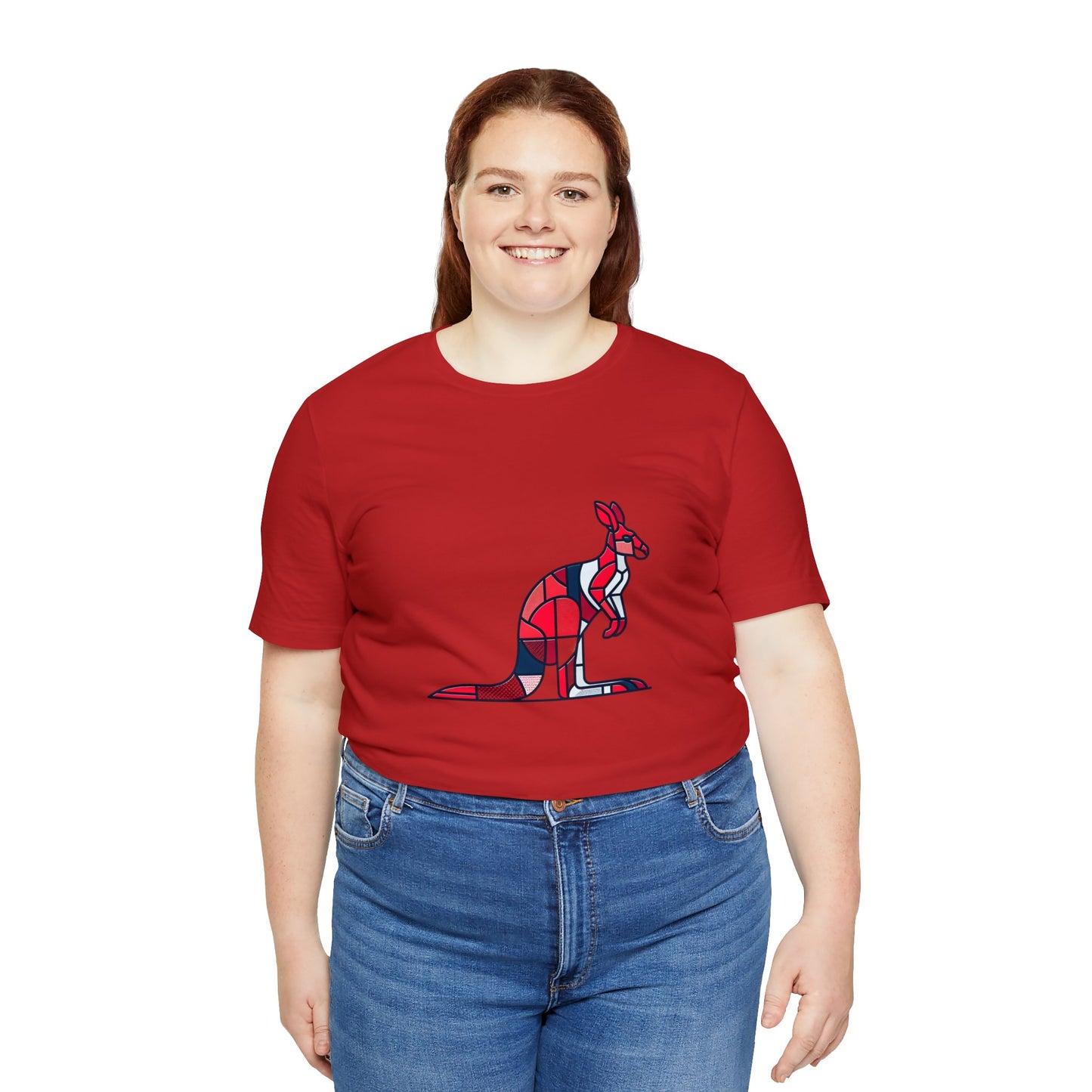 Red Kangaroo Zensweep - Snazzle Tee