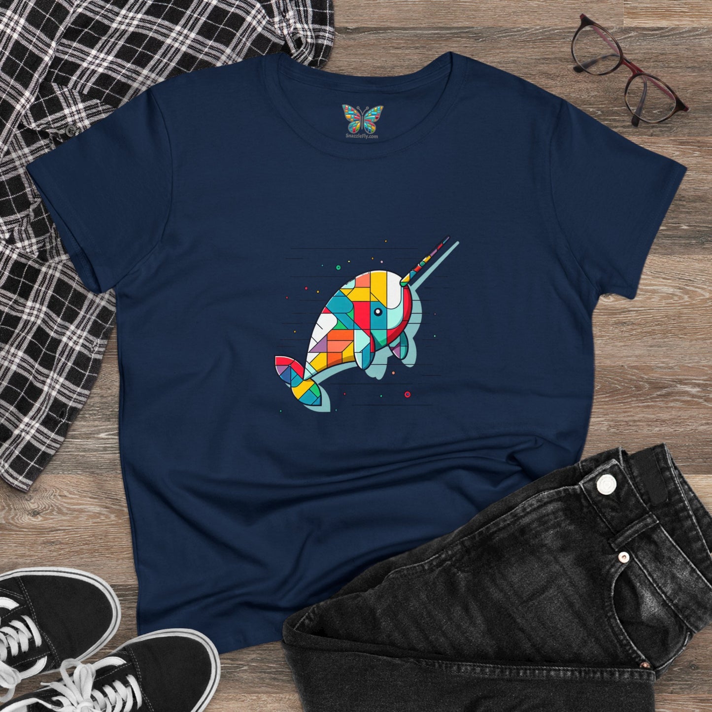 Narwhal Freschism - Women - Snazzle Tee