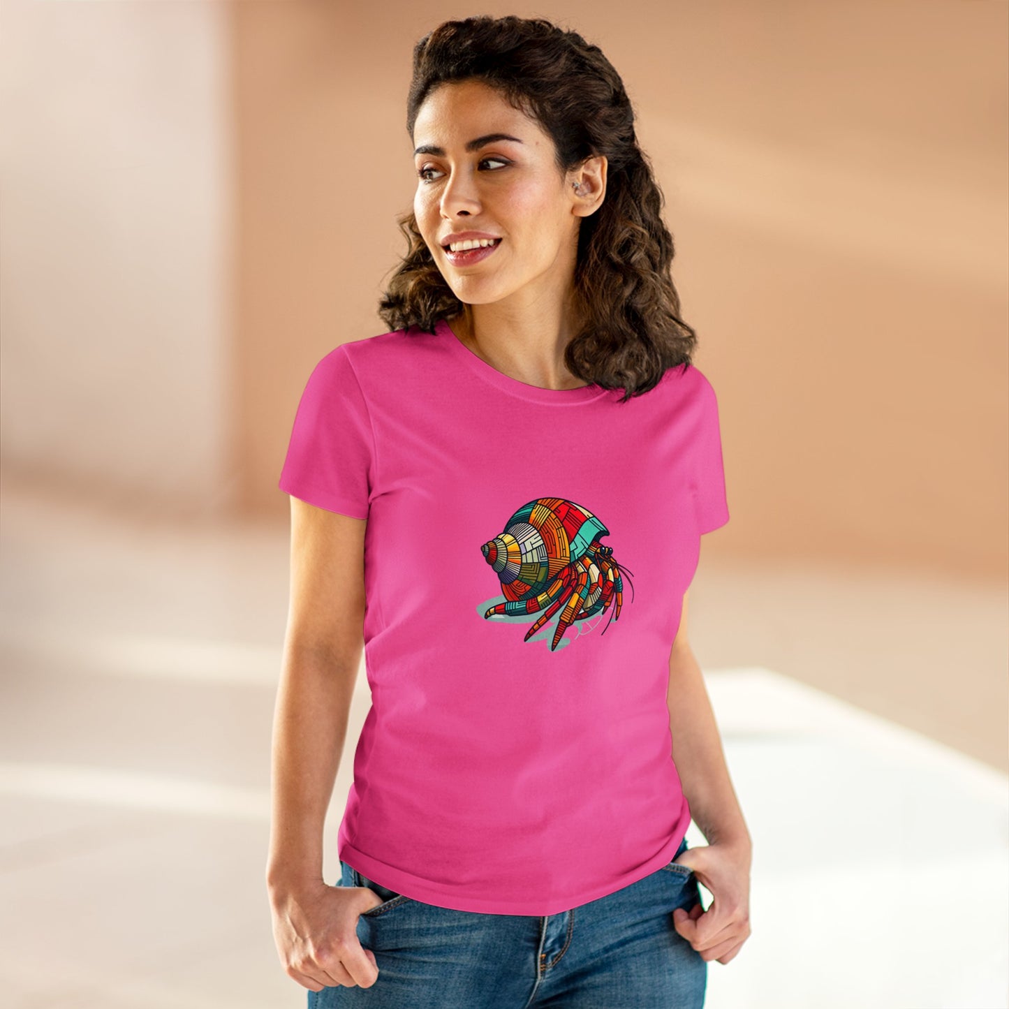 Hermit Crabcrustacean Serensketch - Women - Snazzle Tee