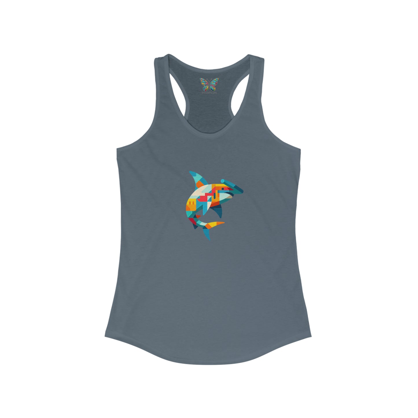 Hammerhead Shark Mosaflow - Women - Snazzle Tank