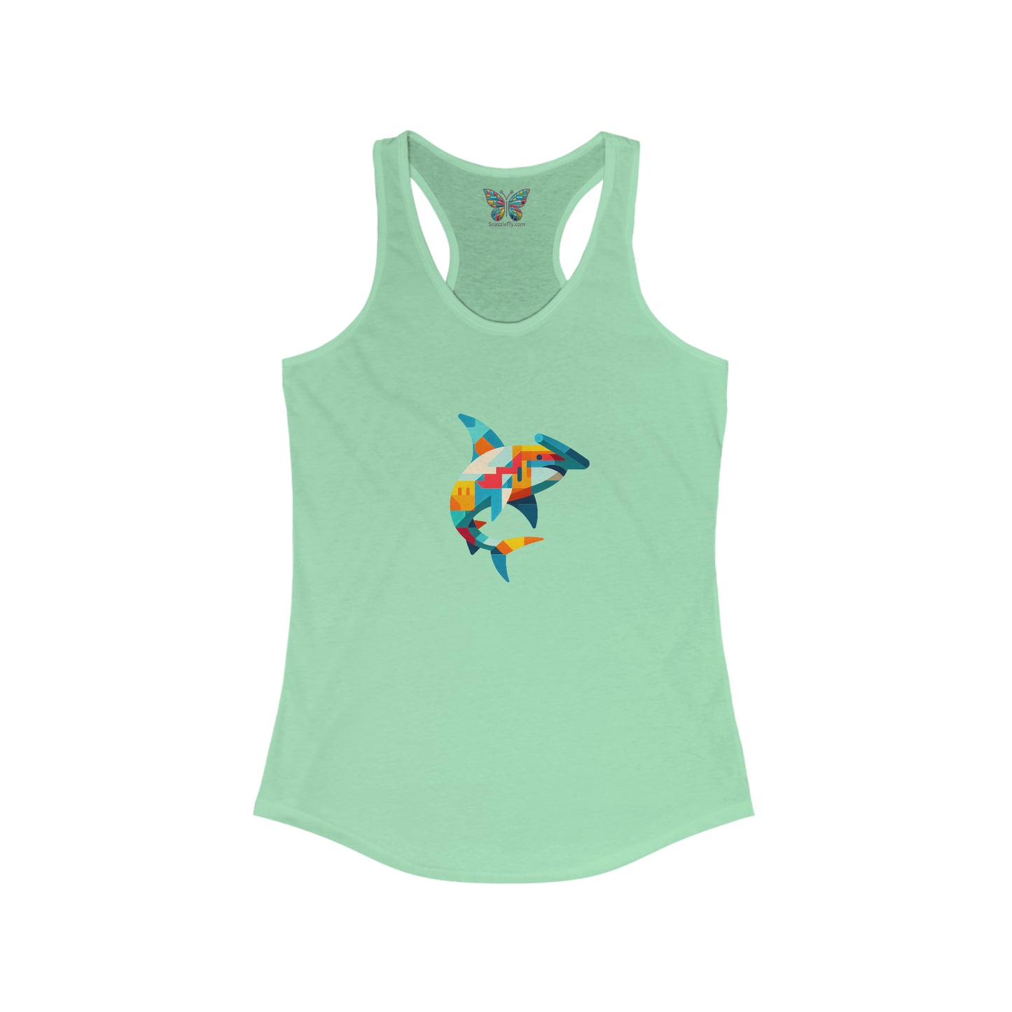 Hammerhead Shark Mosaflow - Women - Snazzle Tank