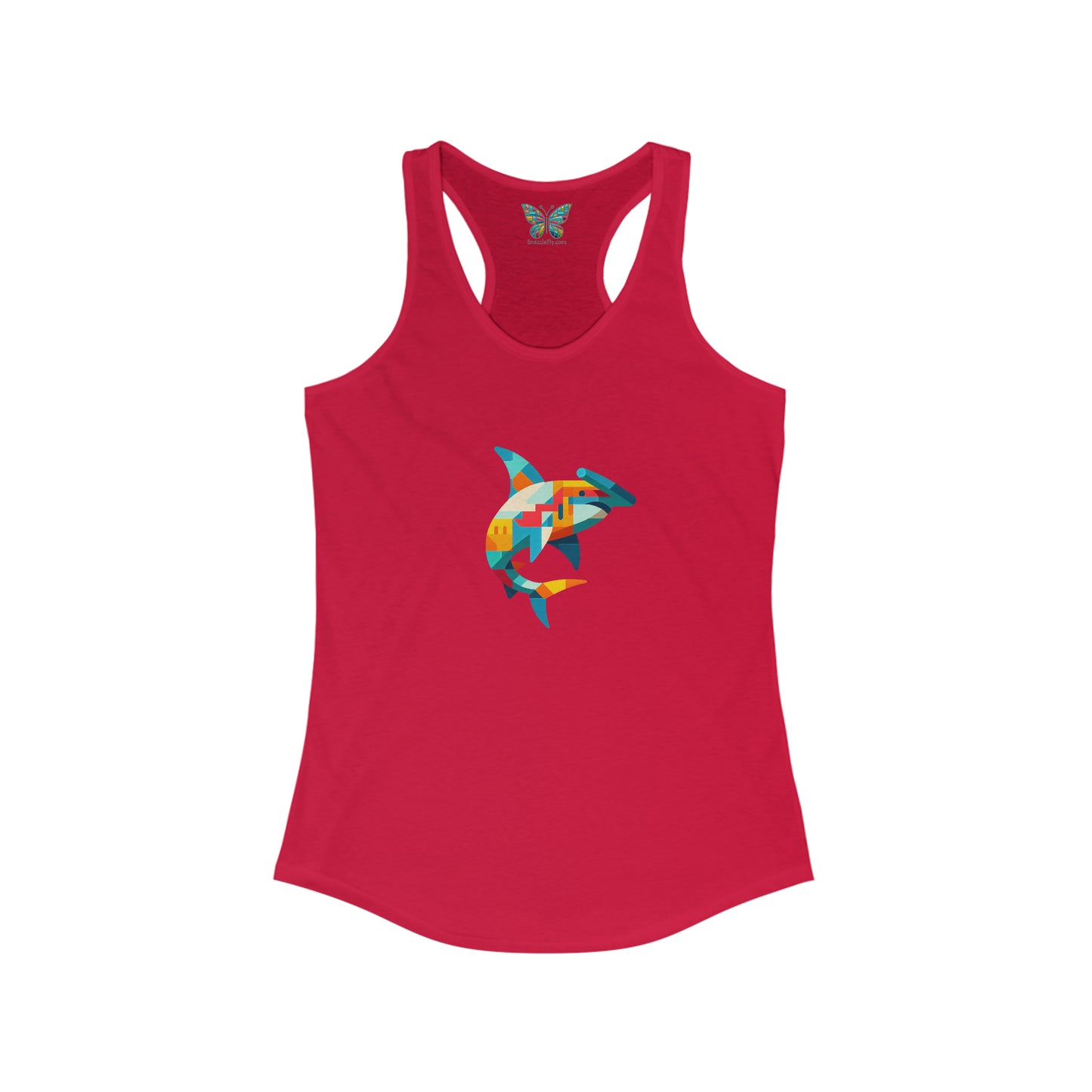 Hammerhead Shark Mosaflow - Women - Snazzle Tank