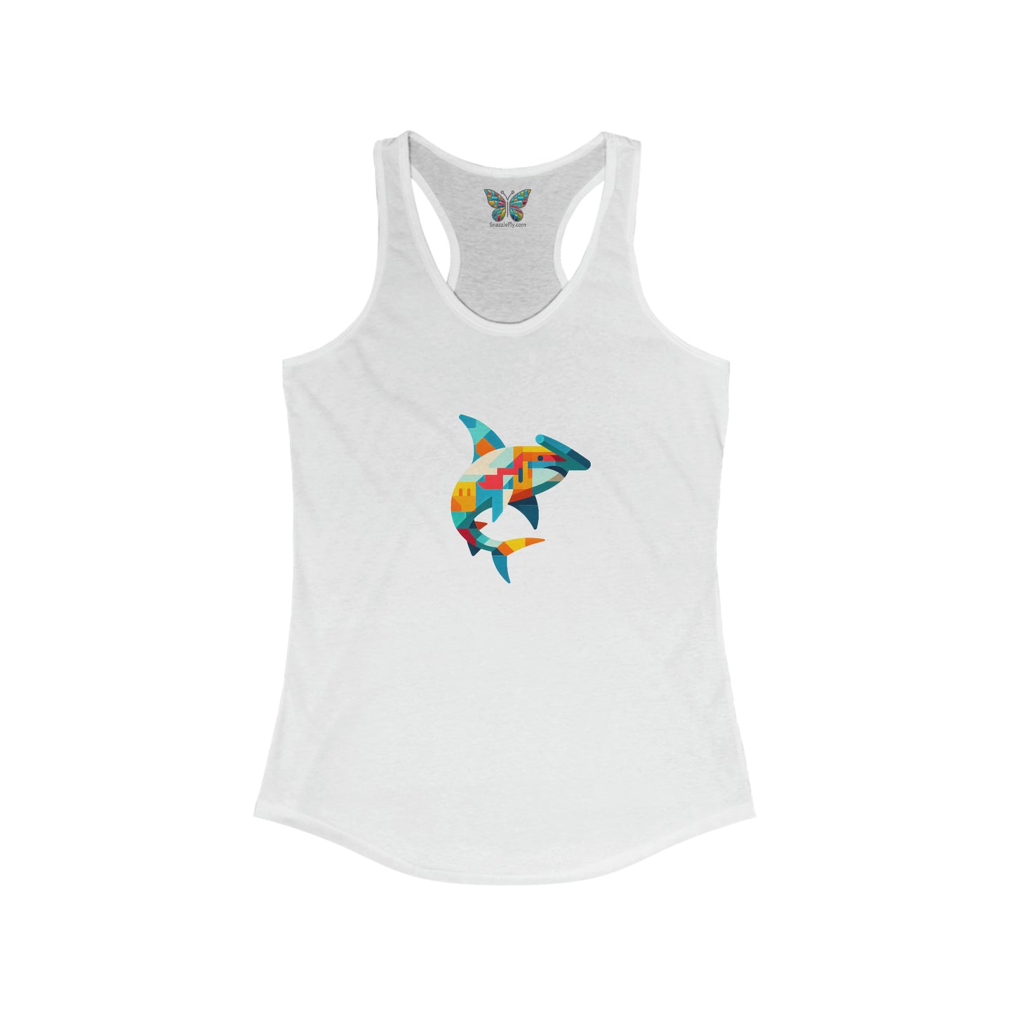 Hammerhead Shark Mosaflow - Women - Snazzle Tank