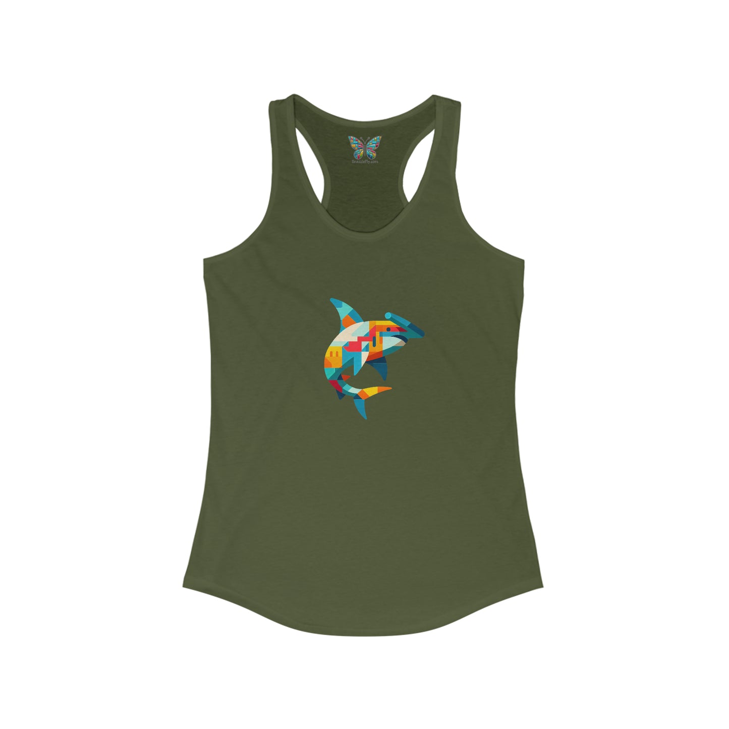 Hammerhead Shark Mosaflow - Women - Snazzle Tank