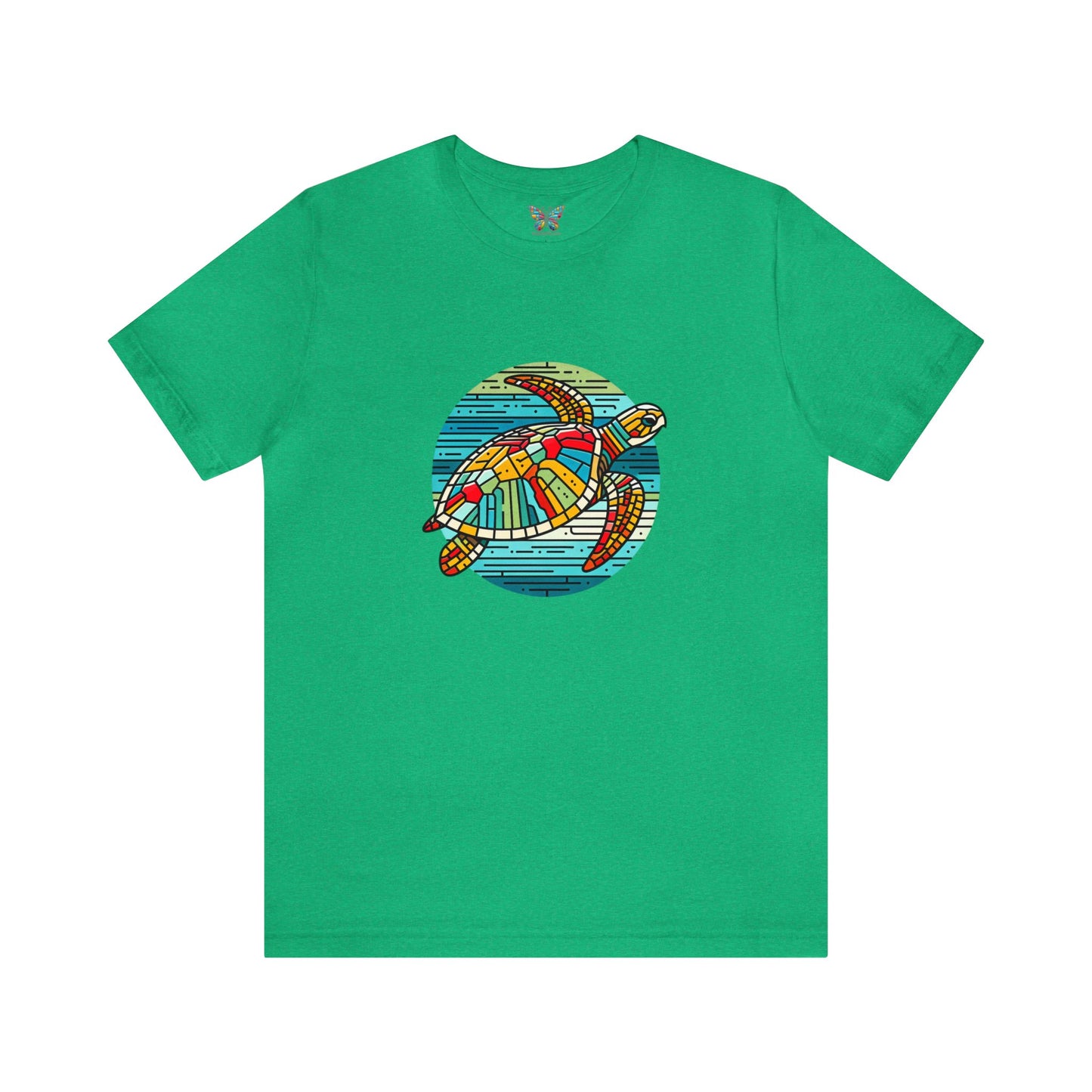 Loggerhead Sea Turtle Kaleidofeel - Snazzle Tee