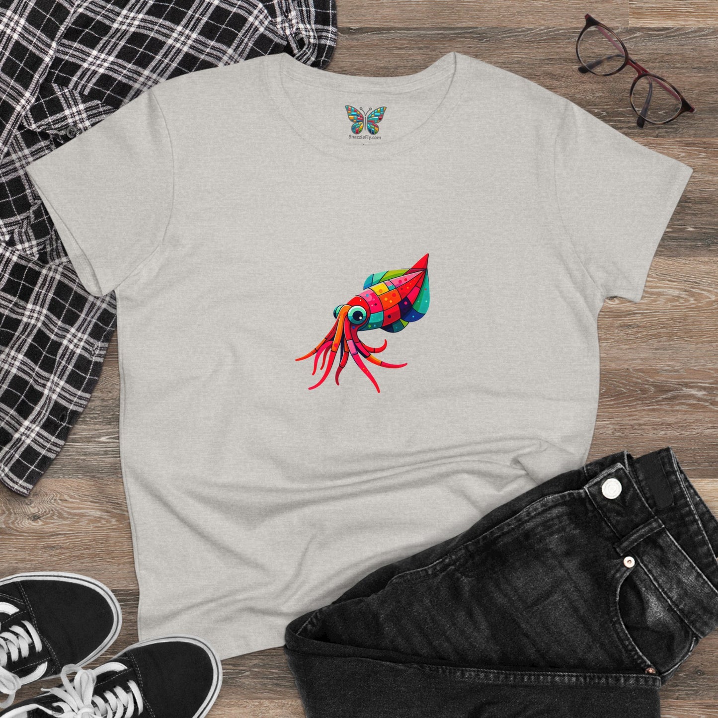 Vampire Squid Blithmosphere - Women - Snazzle Tee