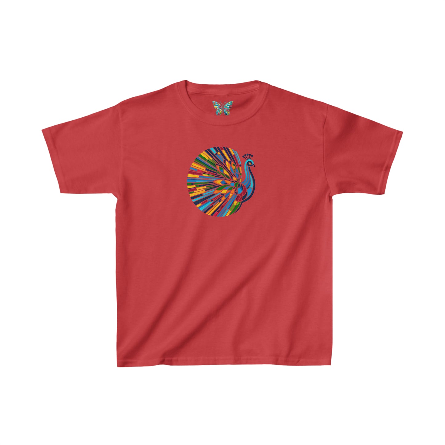 Peacock Blissment - Youth - Snazzle Tee