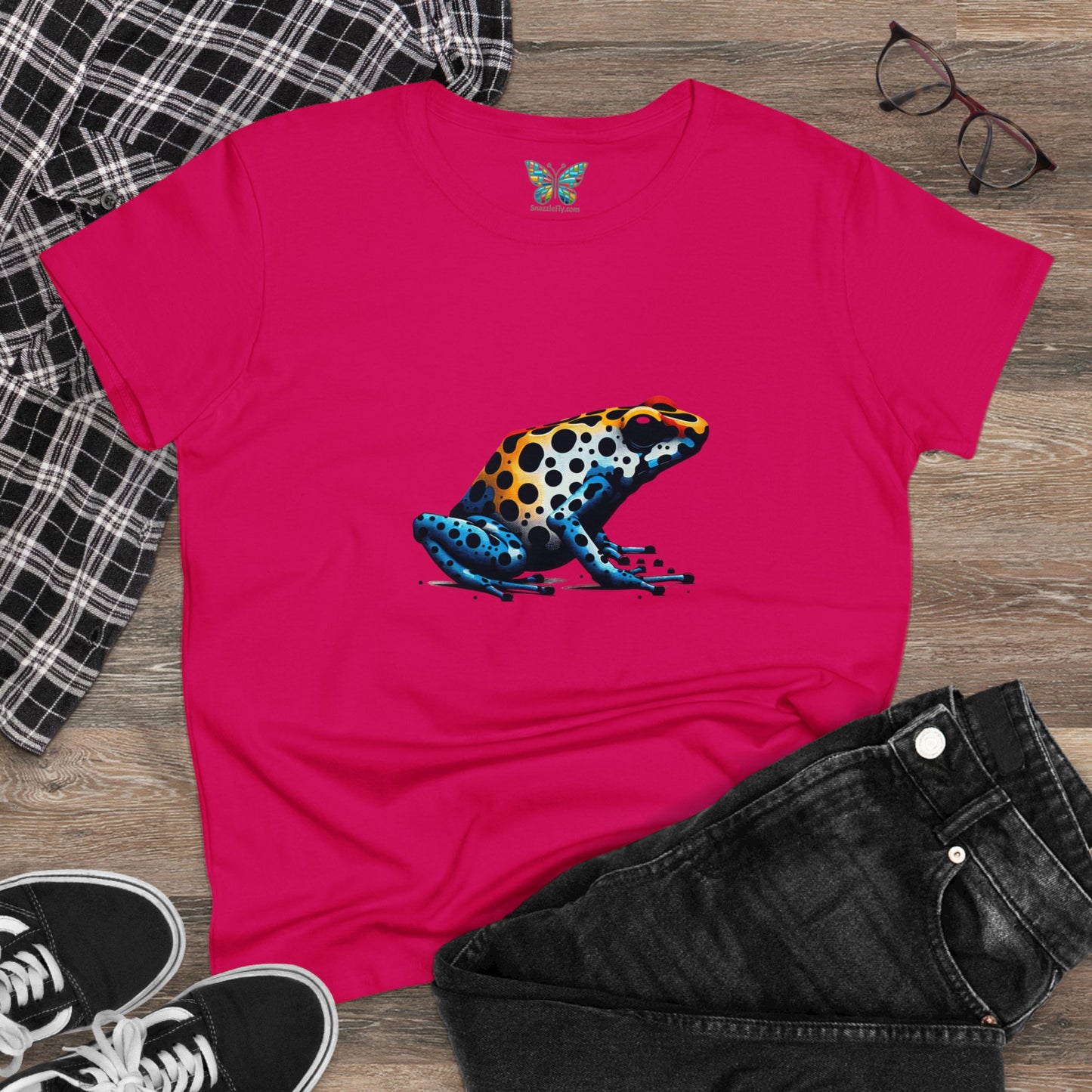 Poison Dart Frog Artisciblend - Women - Snazzle Tee