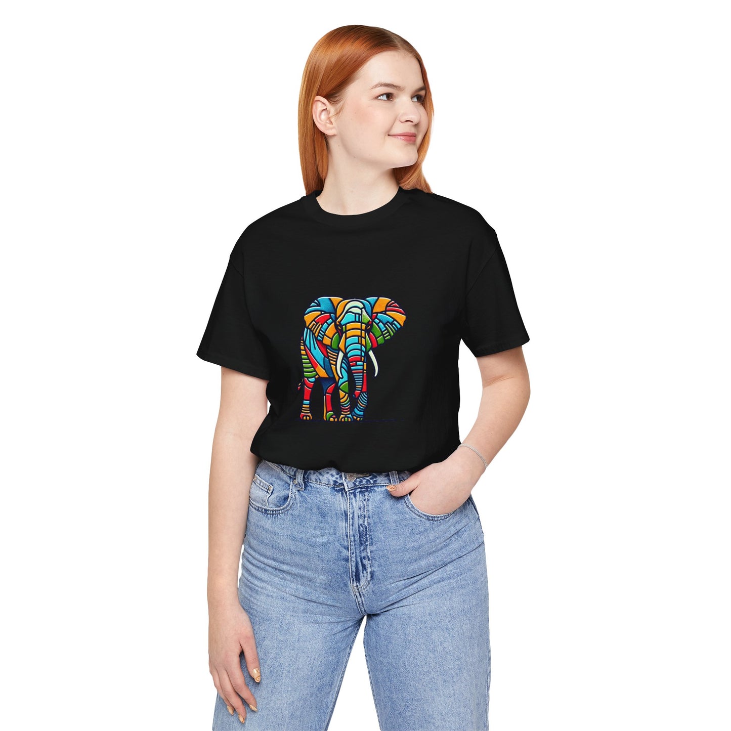 African Elephant Serenitude - Snazzle Tee