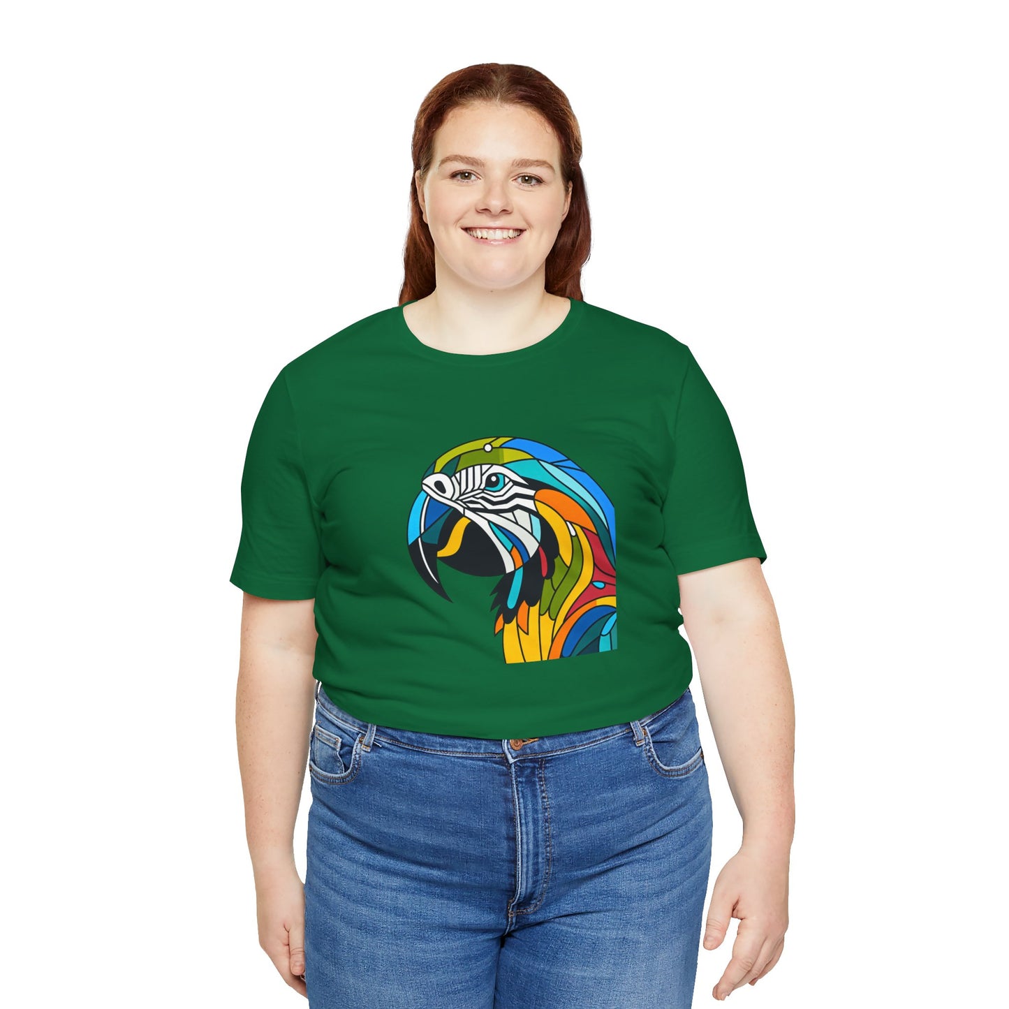 Macaw Parrot Kaleidoshimmer - Snazzle Tee