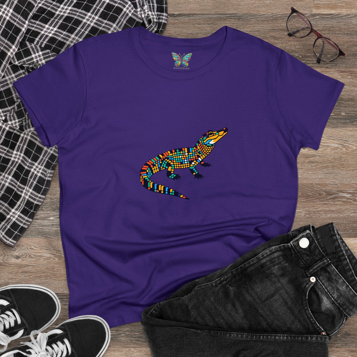 Alligator Breezeneity - Women - Snazzle Tee