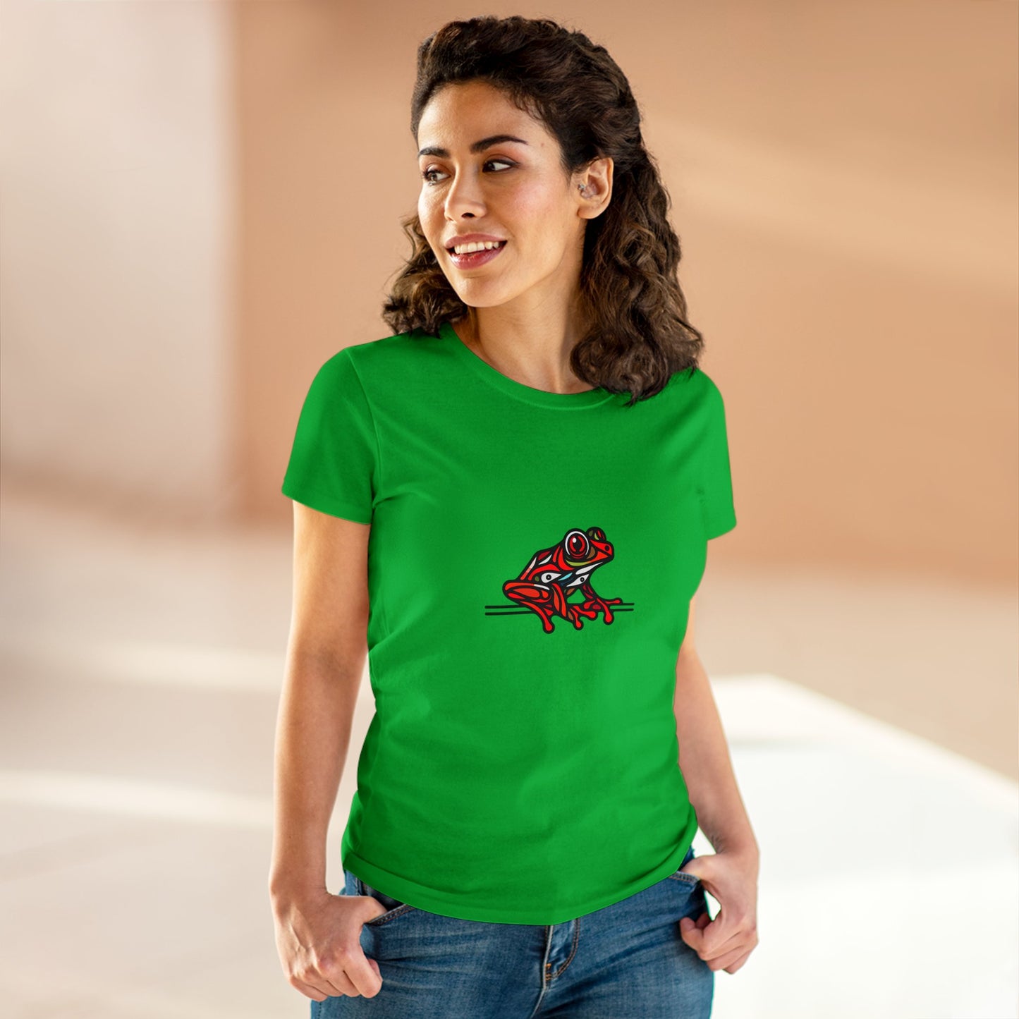 Red-eyed Tree Frog Dreamesque - Women - Snazzle Tee