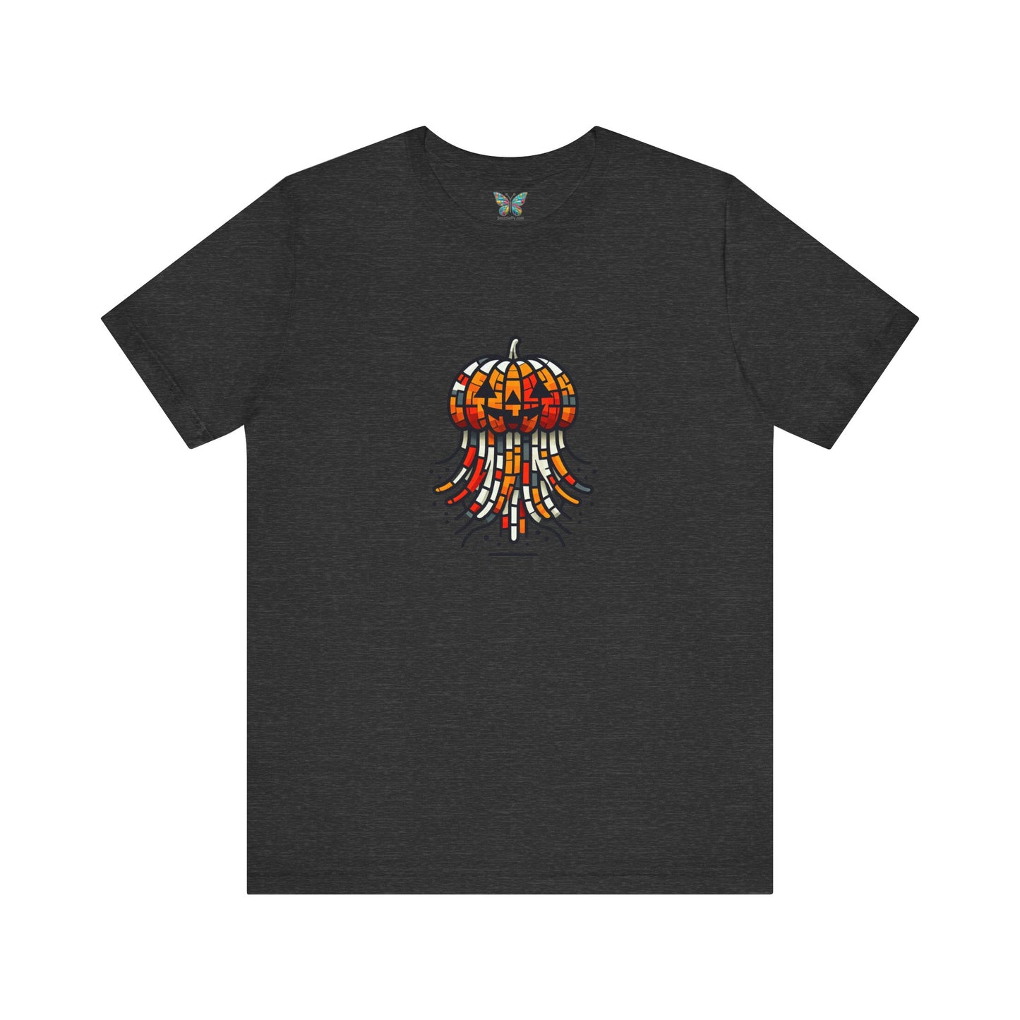 Jack-o'-Lantern Jellyfish Mirthmosphere - Snazzle Tee