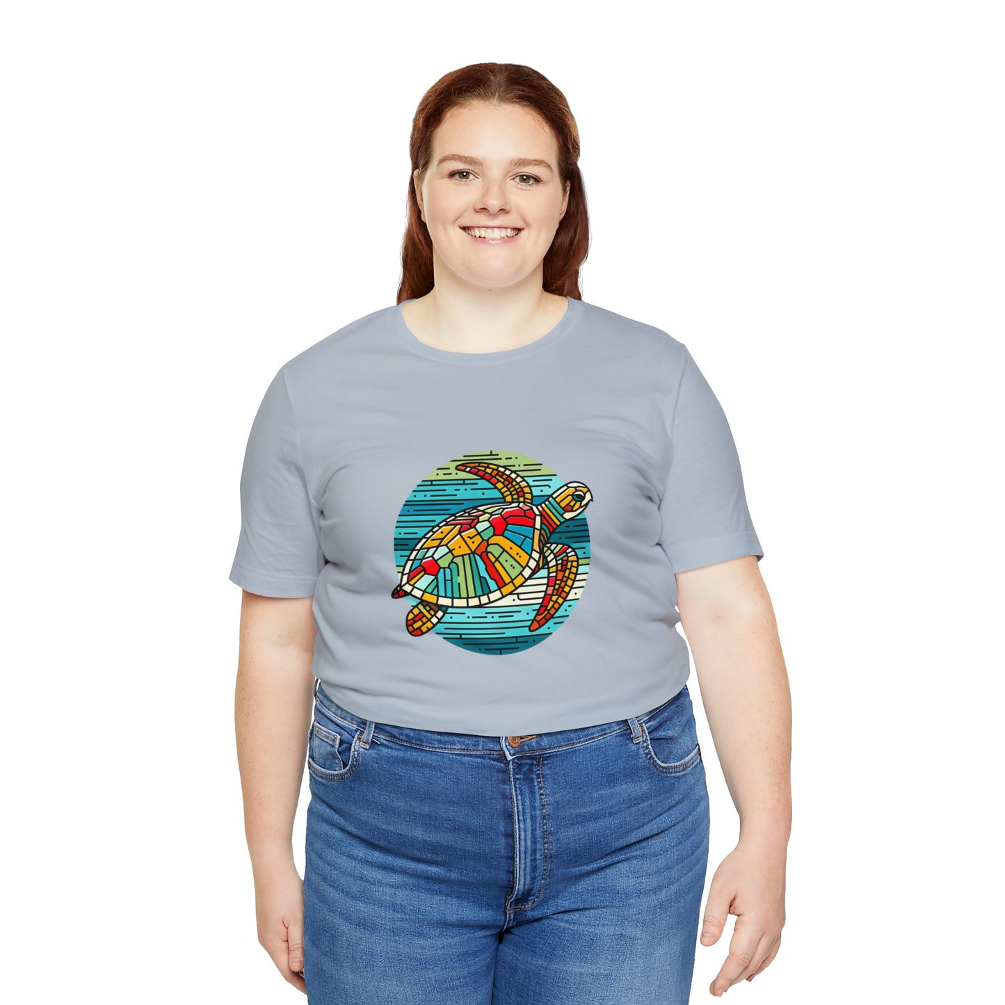 Loggerhead Sea Turtle Kaleidofeel - Snazzle Tee